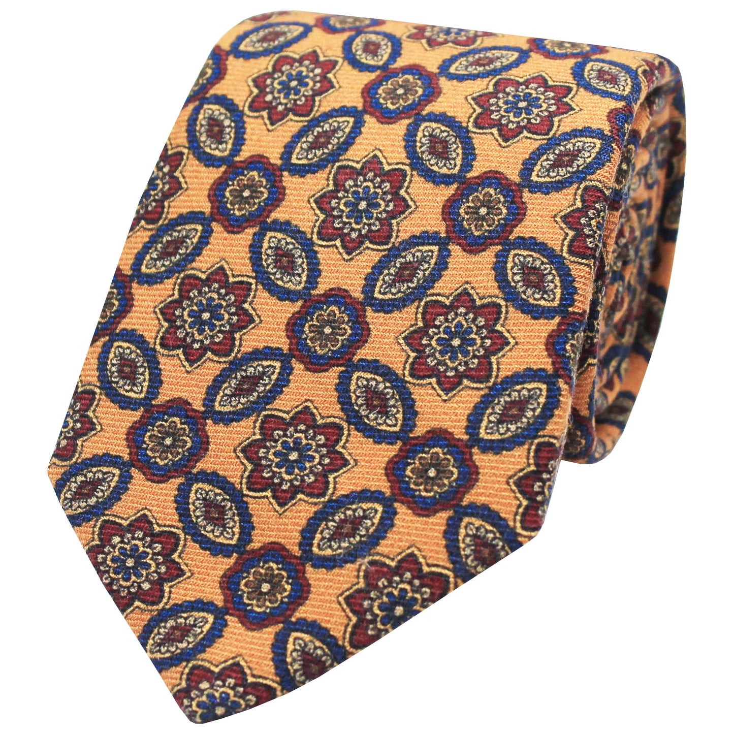 Gold Printed Twill Medallion