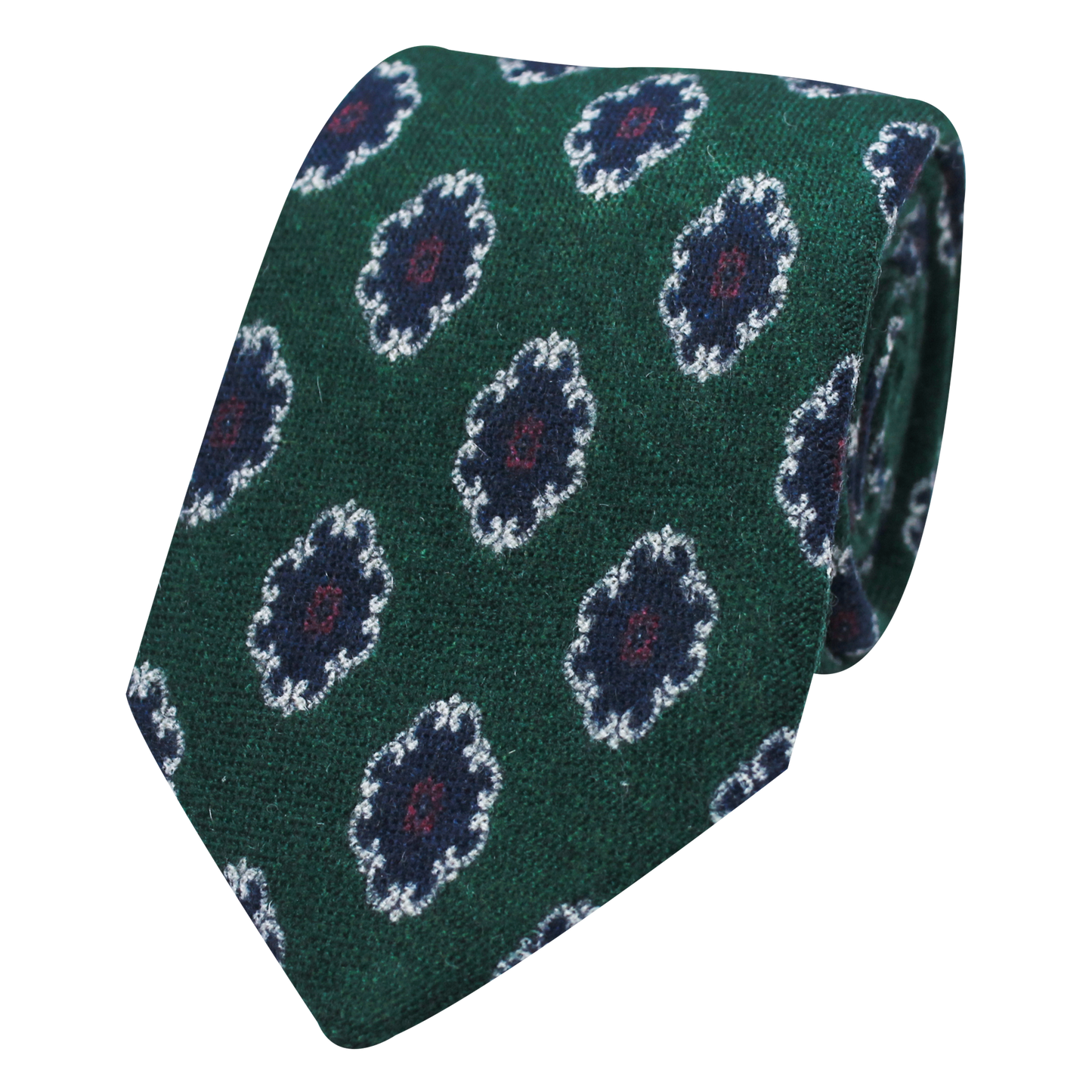 Green Printed Medallion