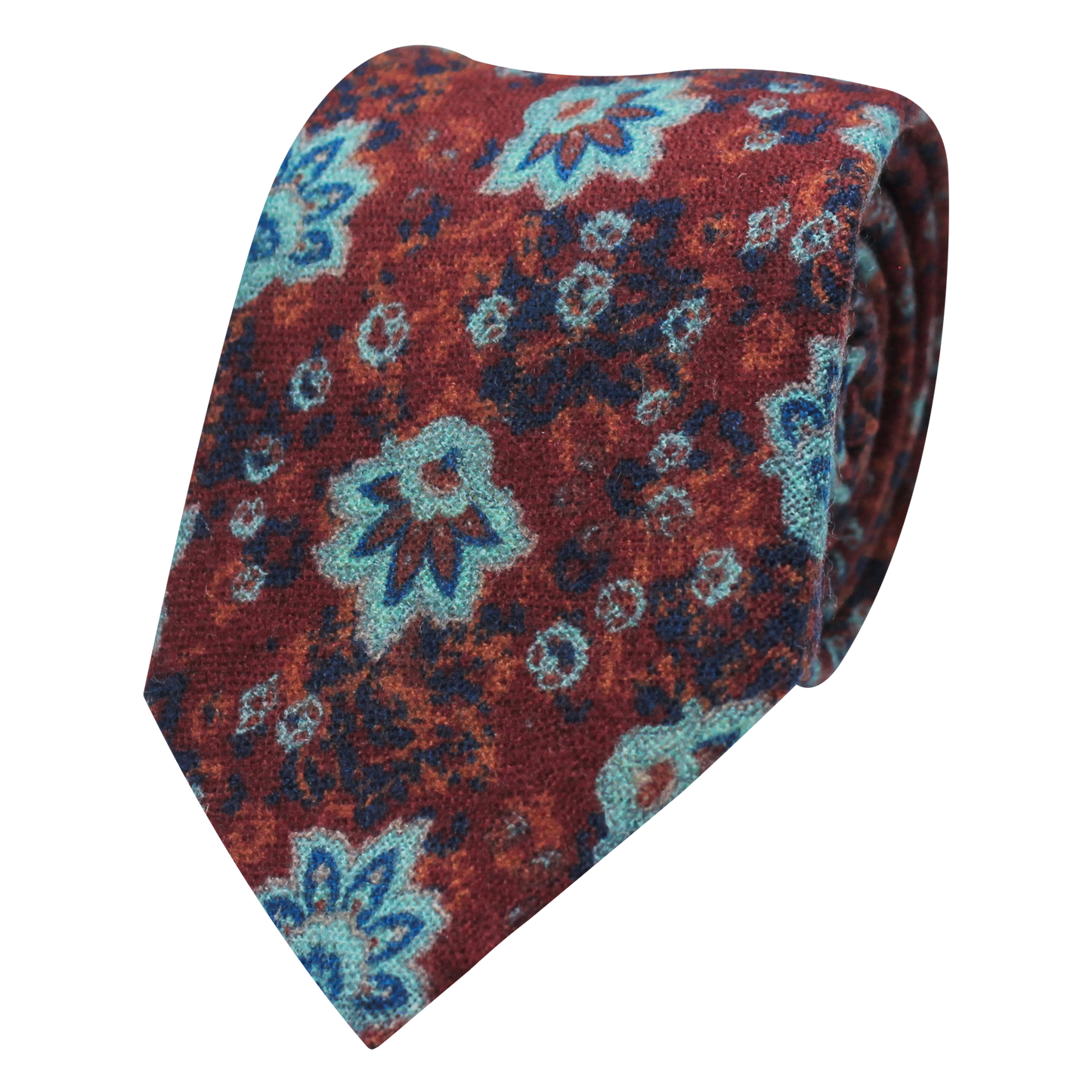 Burgundy Printed Floral