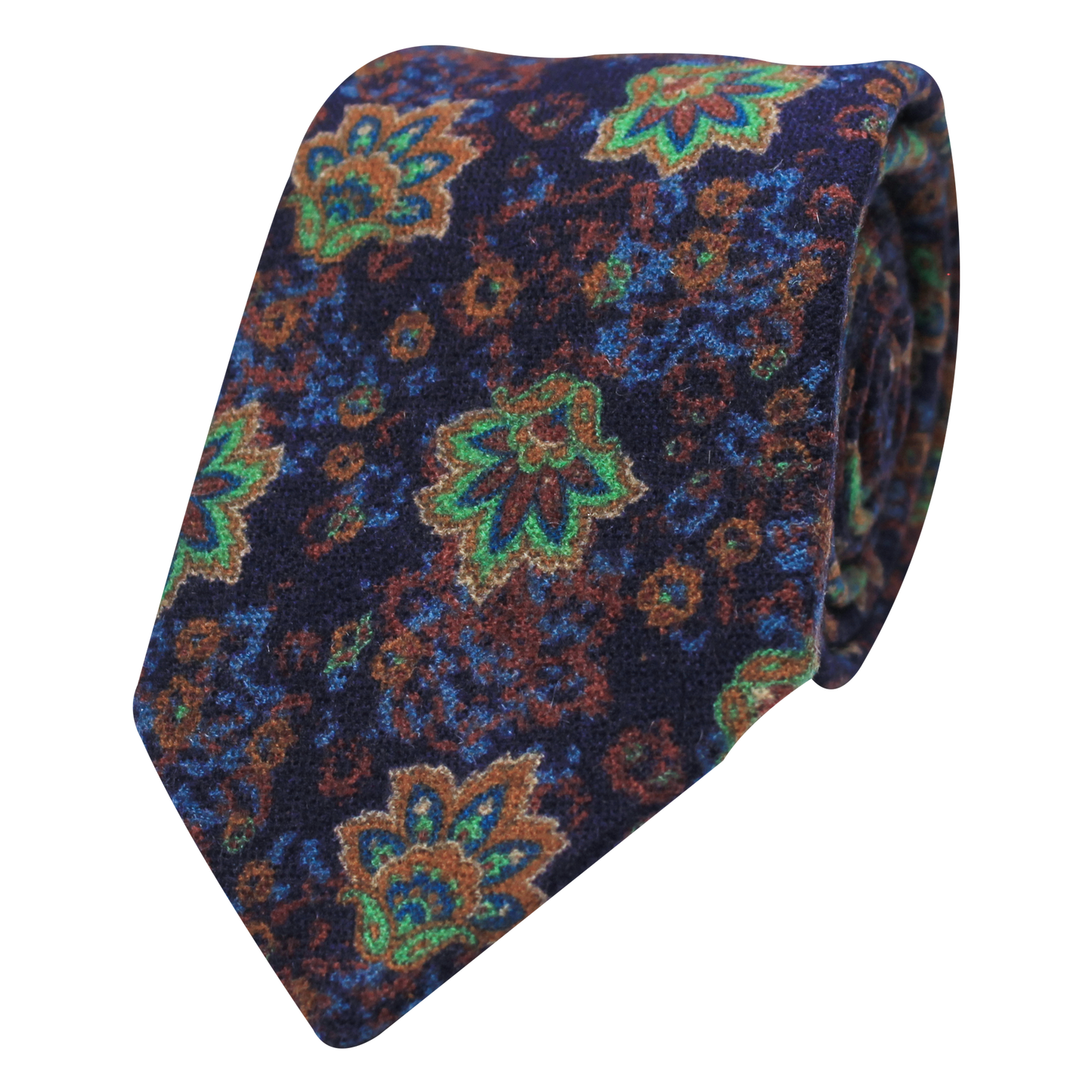 Purple Printed Floral