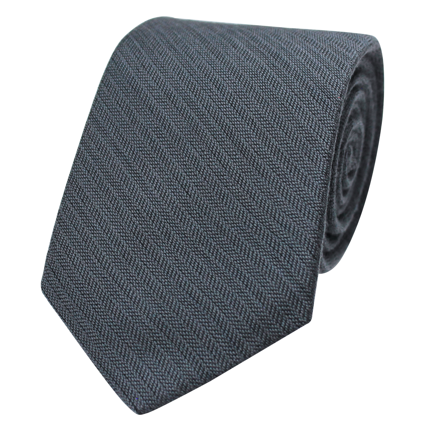 Grey Chevron Solid