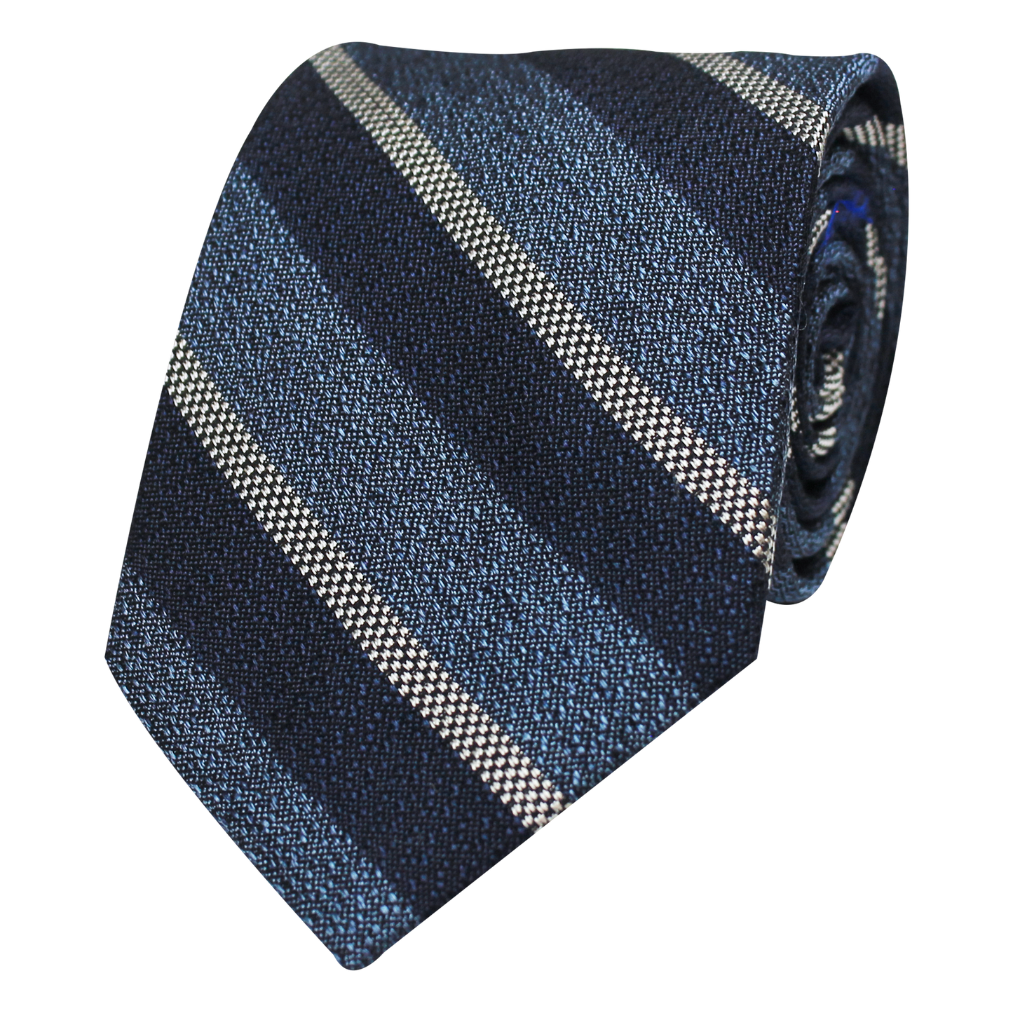 Blue Woven Stripe