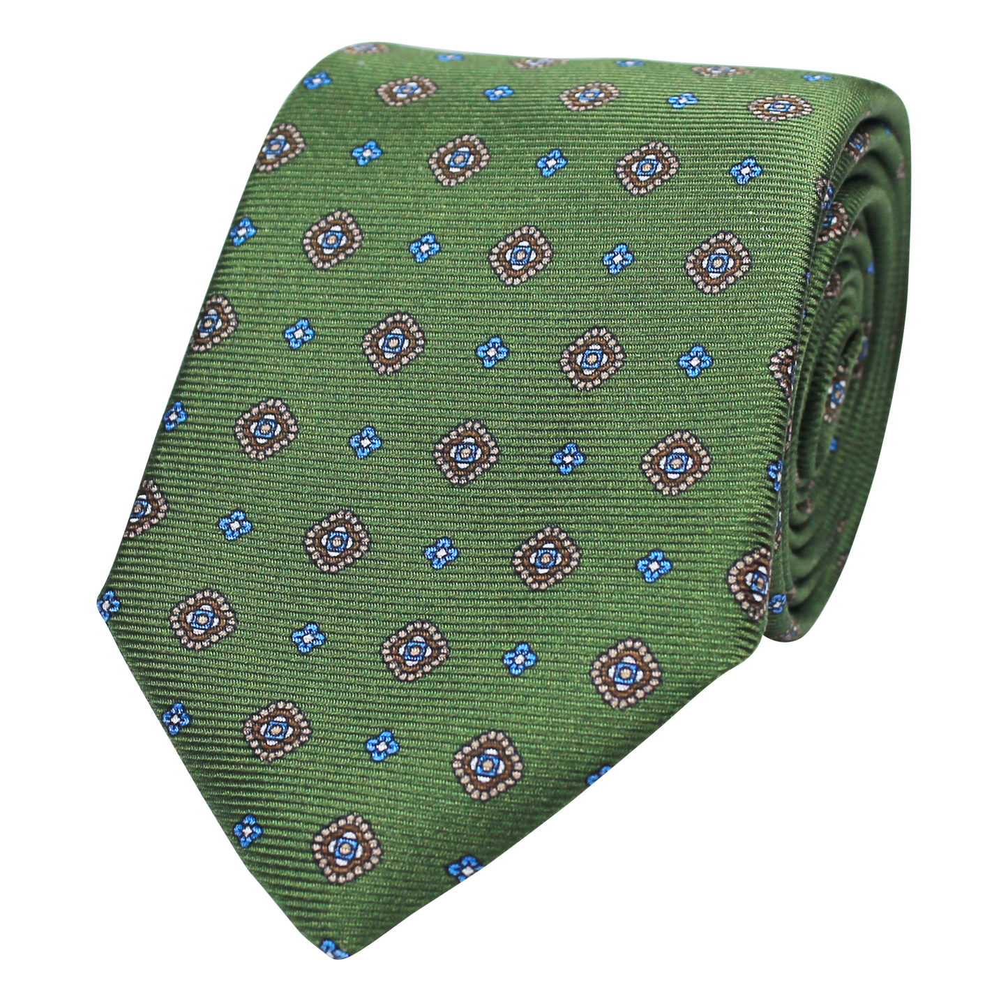 Green Printed Twill Neat