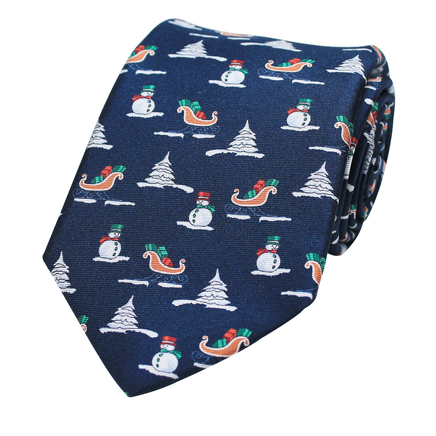 Navy Printed Snowman