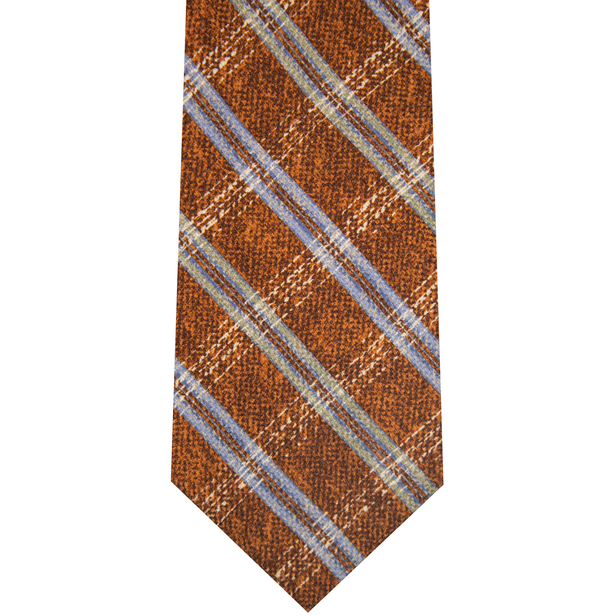 5001077-800 Orange Printed Windowpane