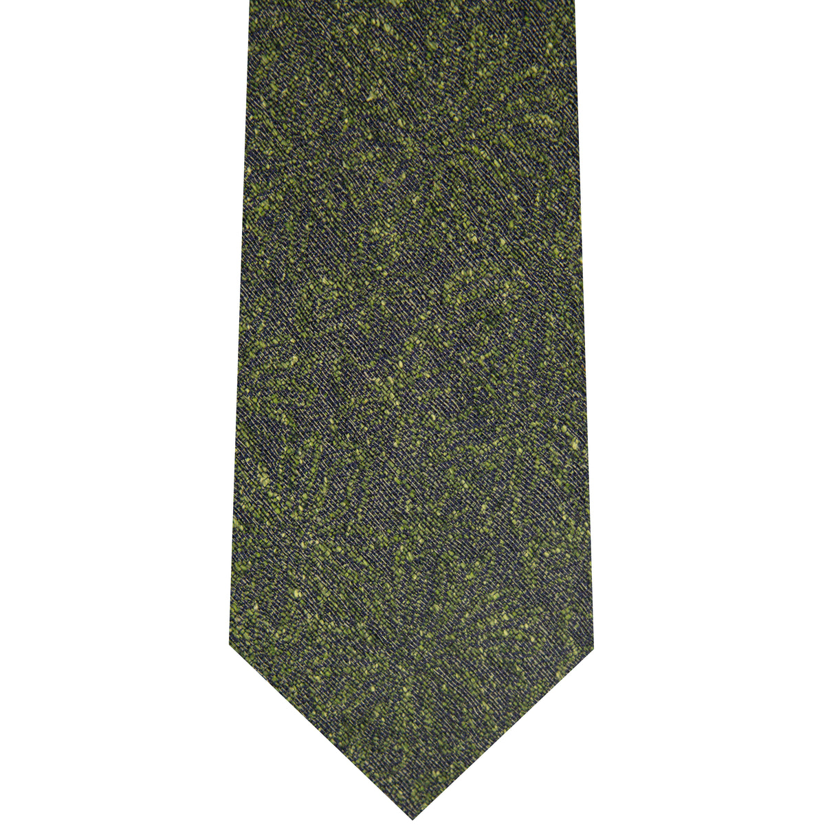 5001079-300 Green Printed Paisley