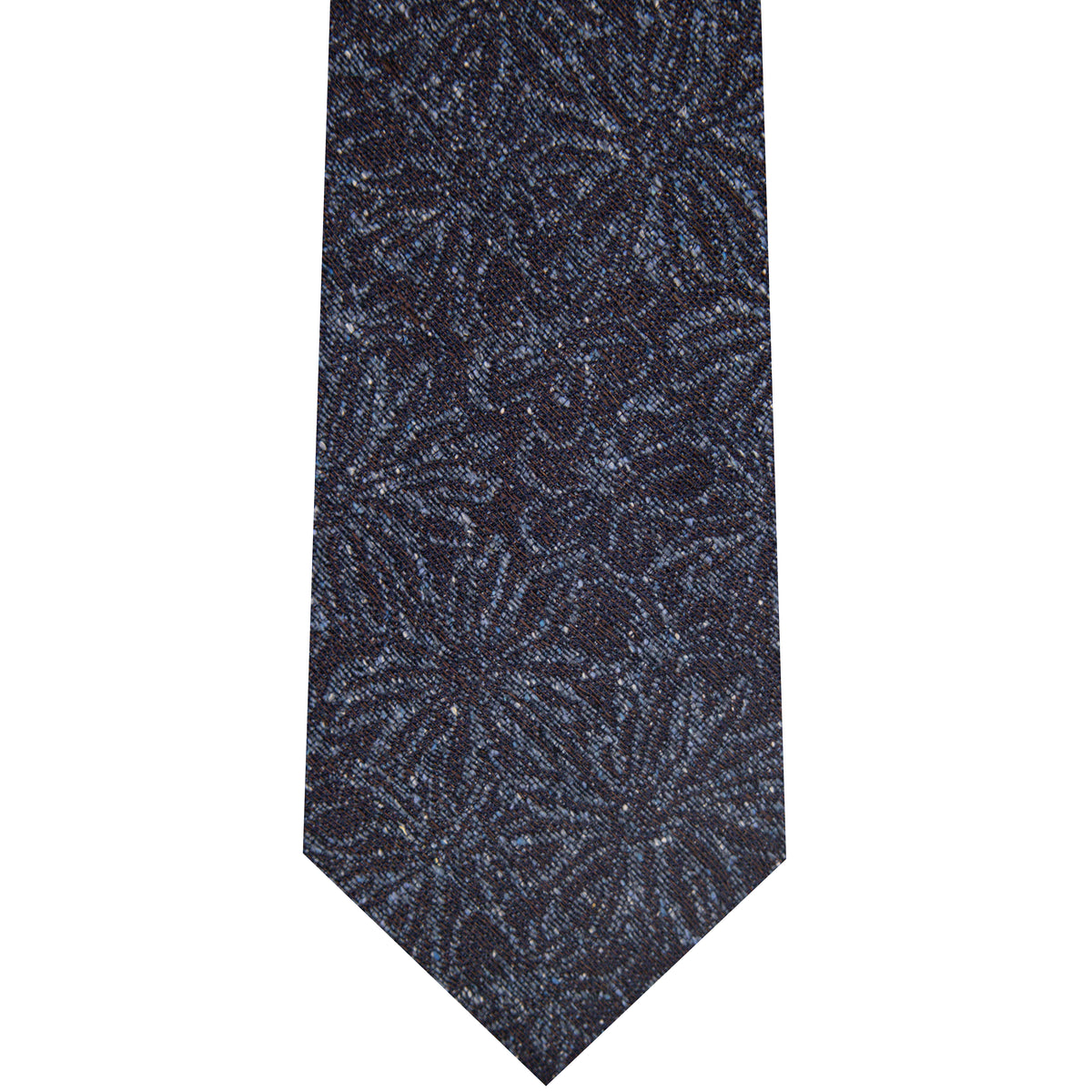 8000497-430 Blue Woven Tonal Floral