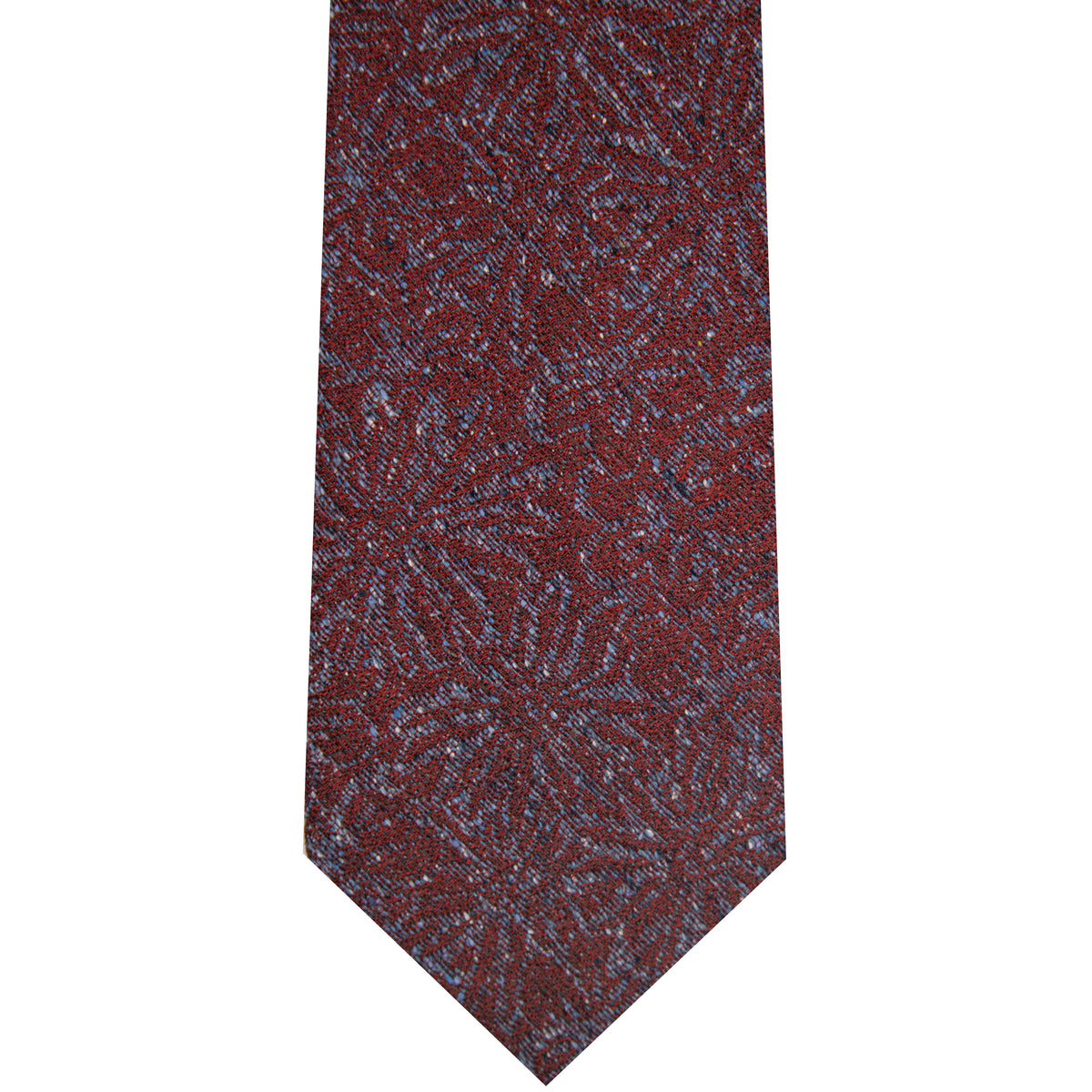 8000497-600 Red Woven Tonal Floral