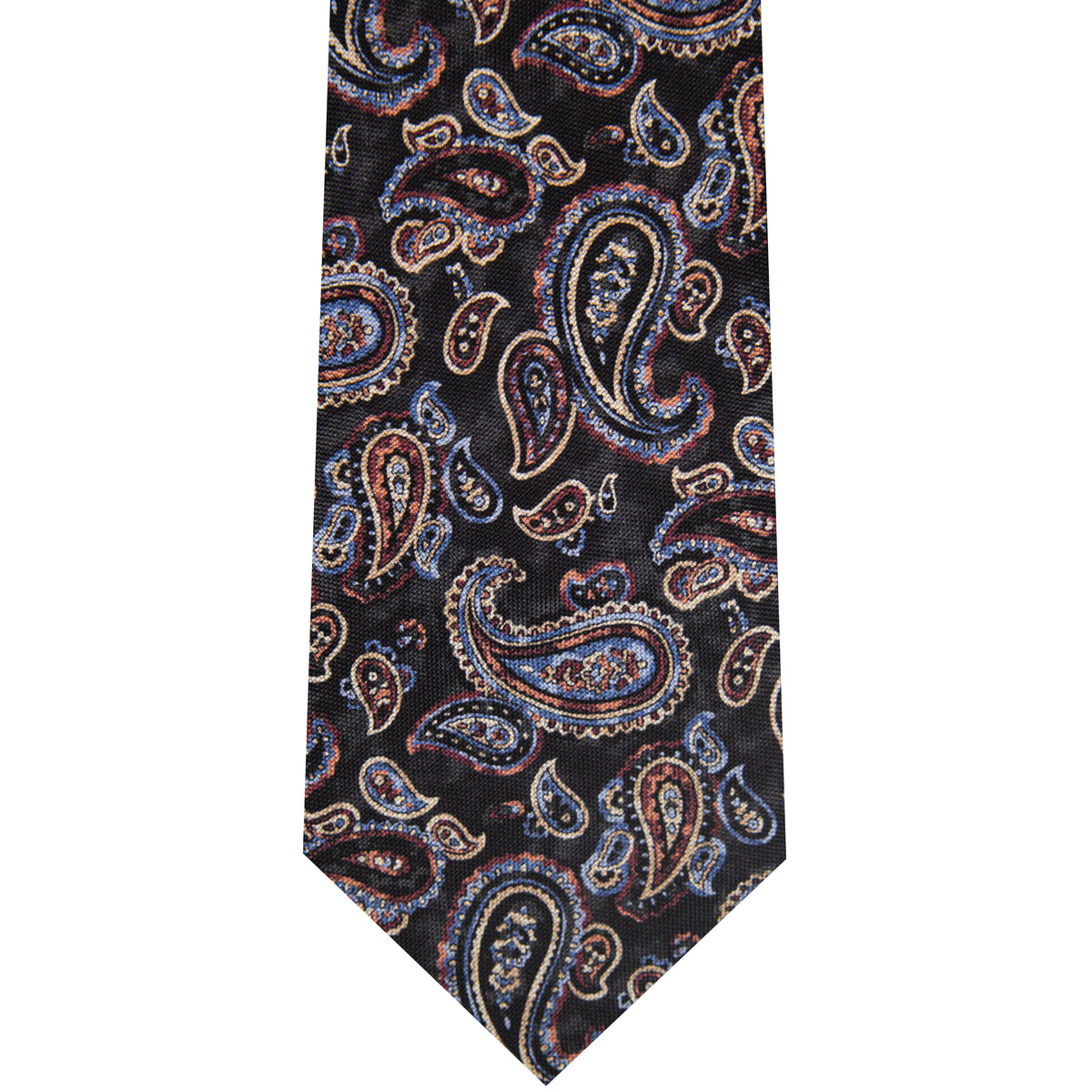 5001080-001 Black Printed Paisley