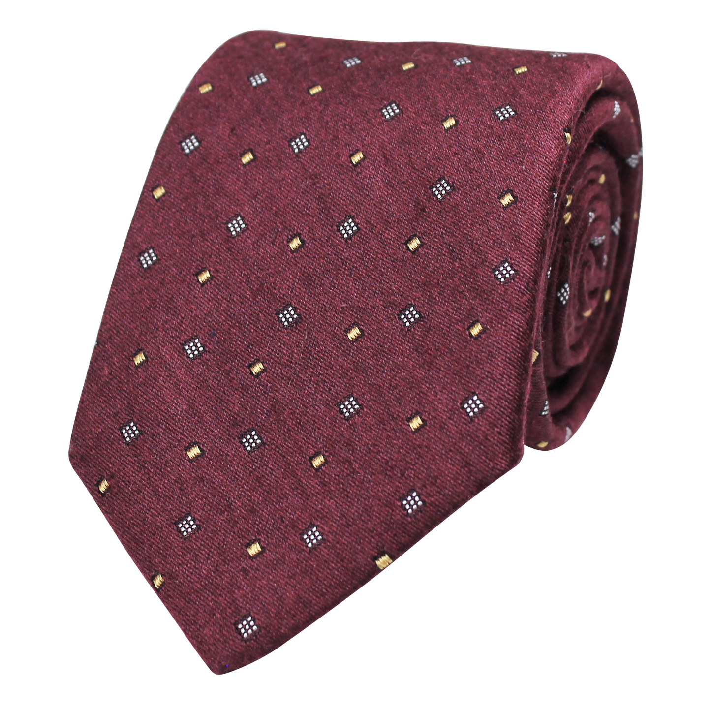 Burgundy Woven Neat