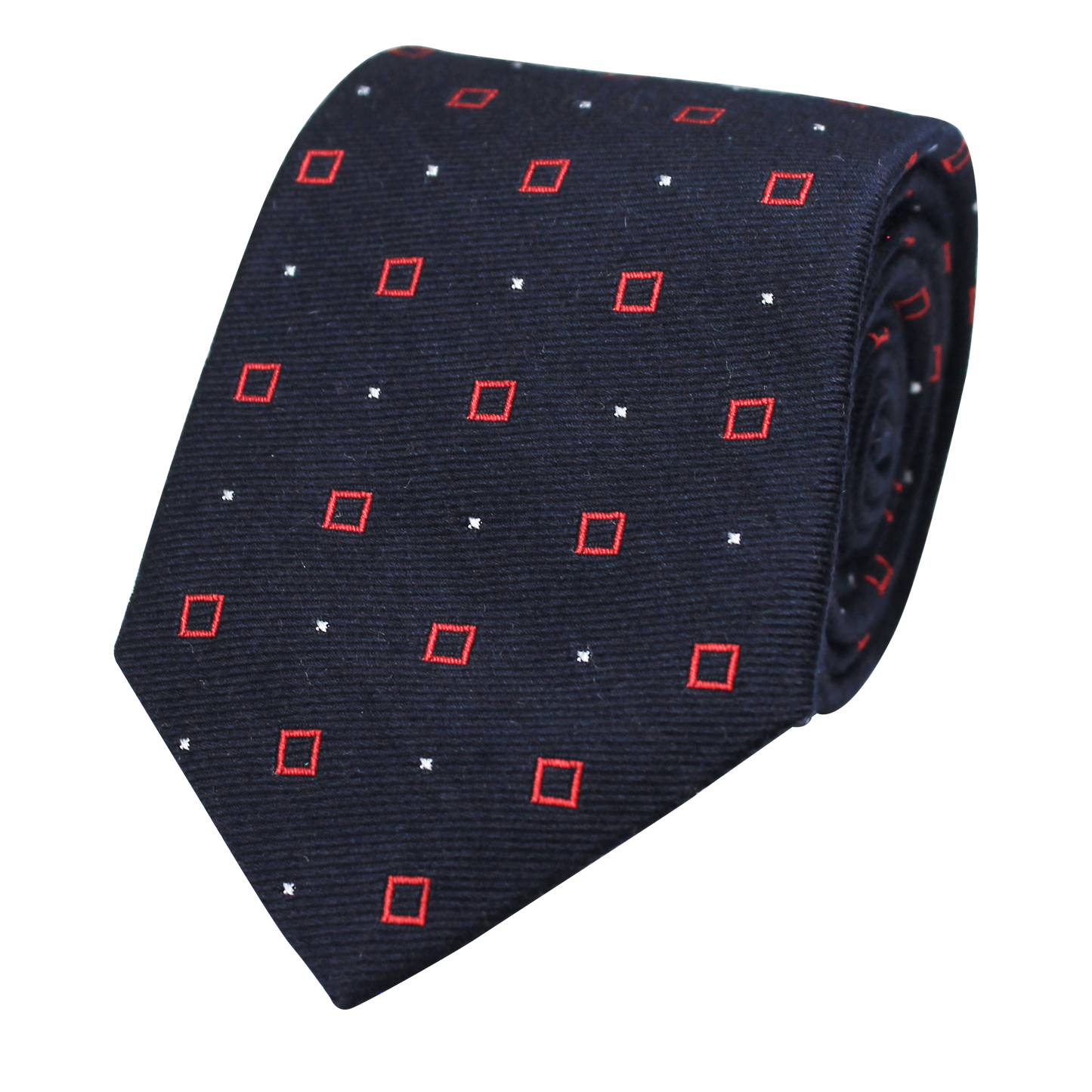 Navy Woven Neat