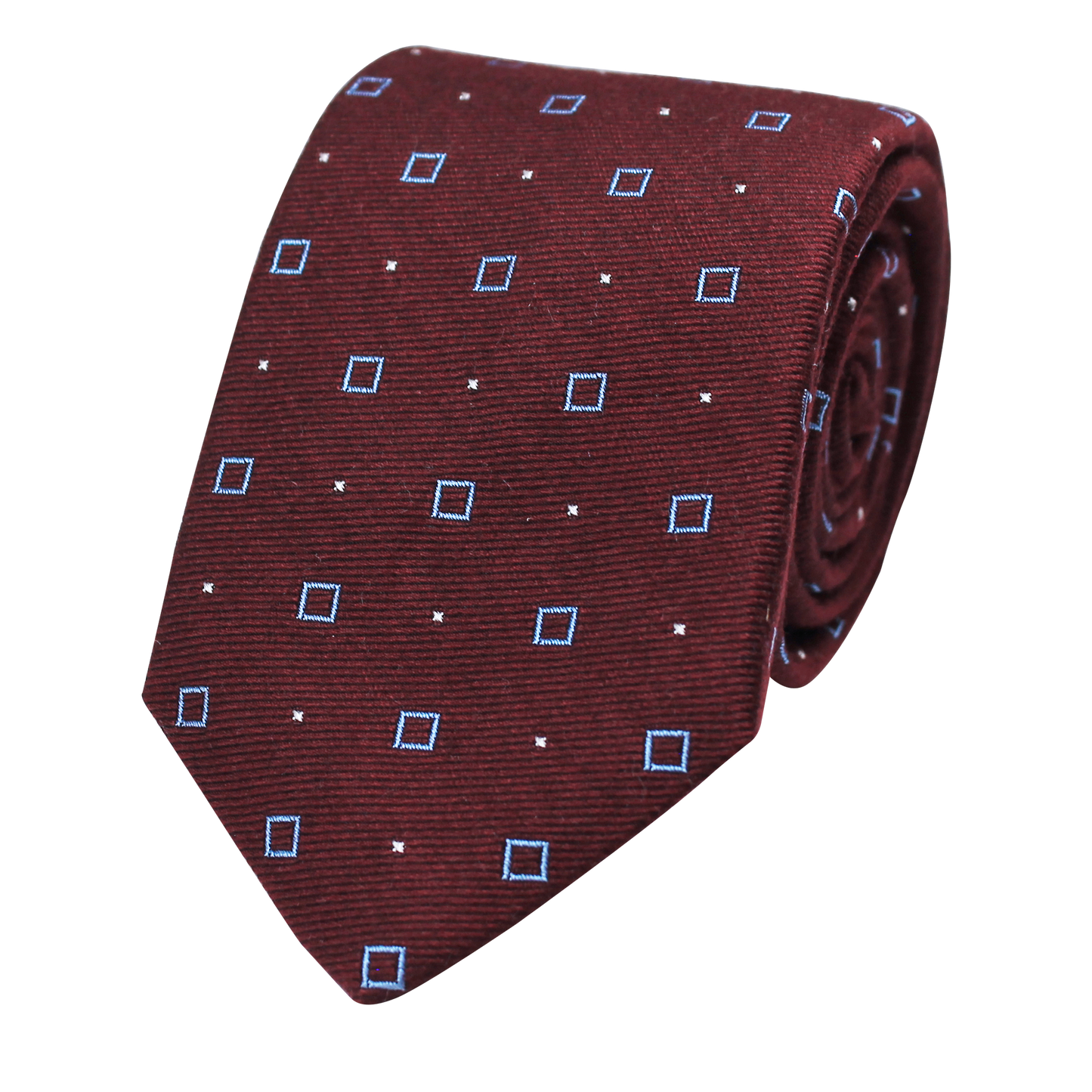 Burgundy Woven Neat