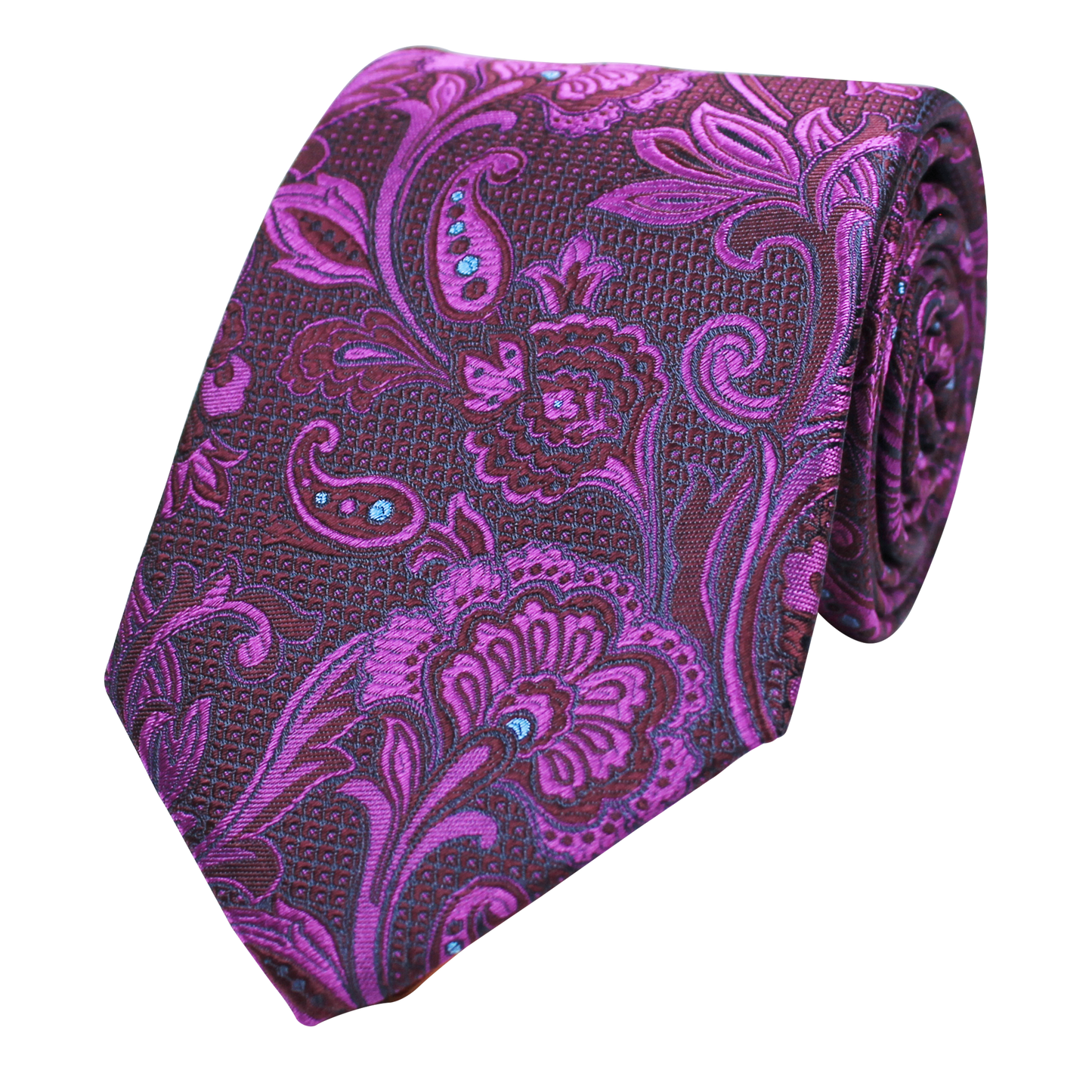 Berry Woven Floral