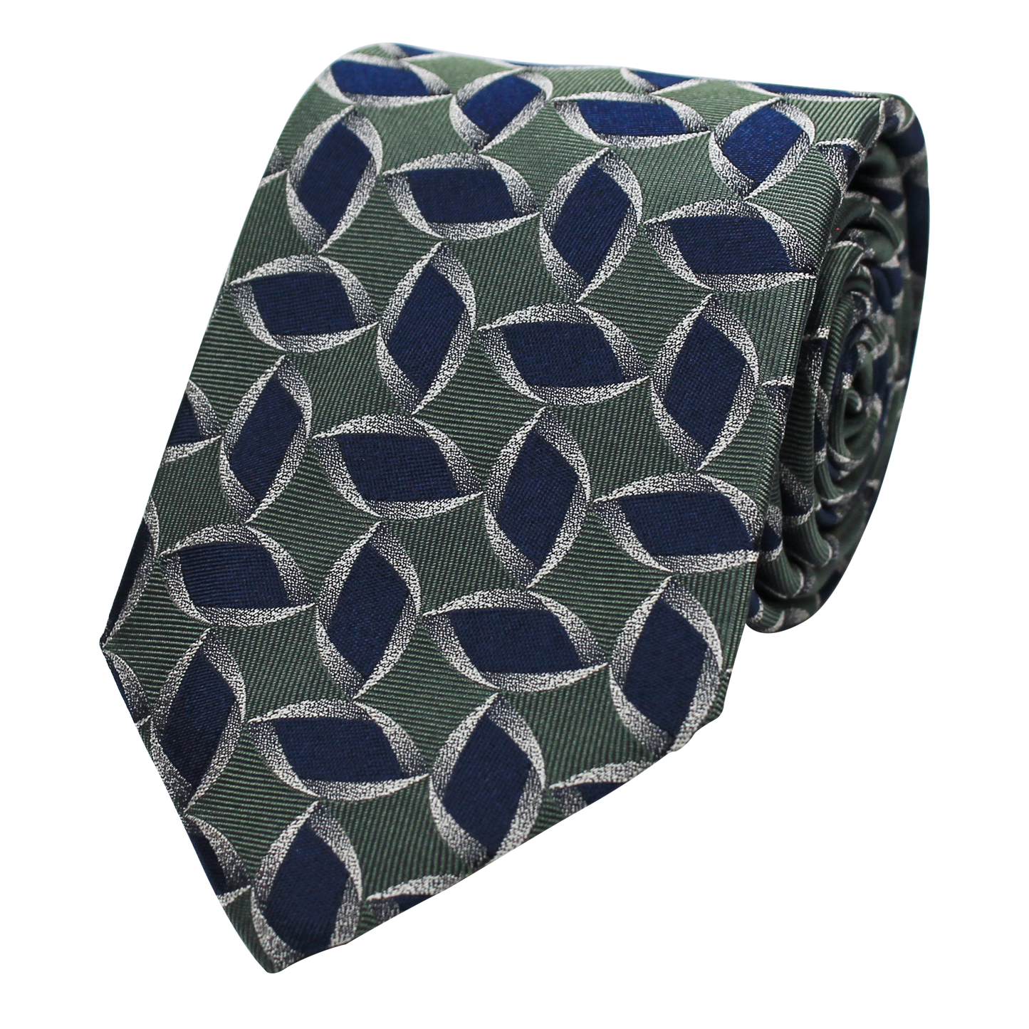 Green Woven Neat