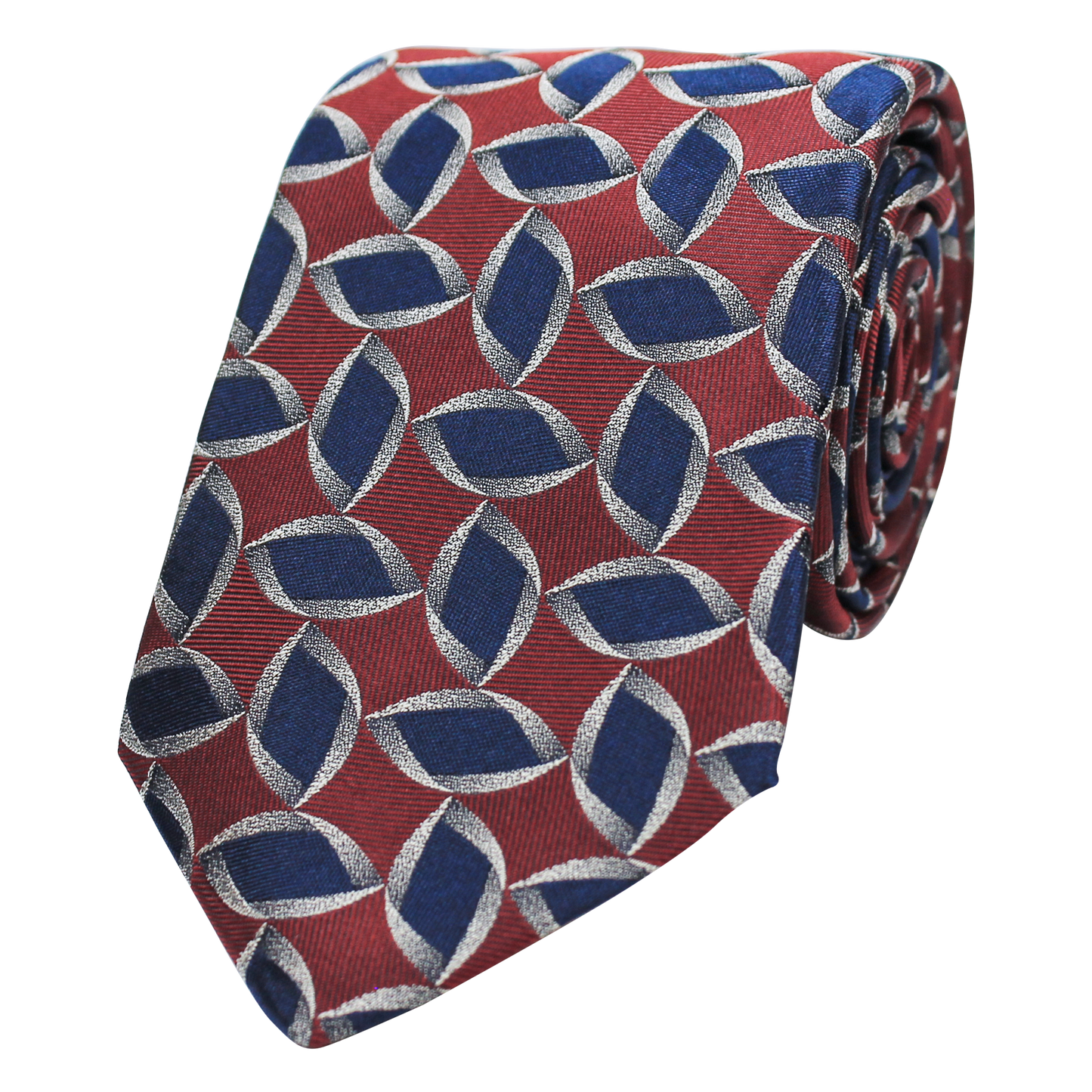 Burgundy Woven Neat