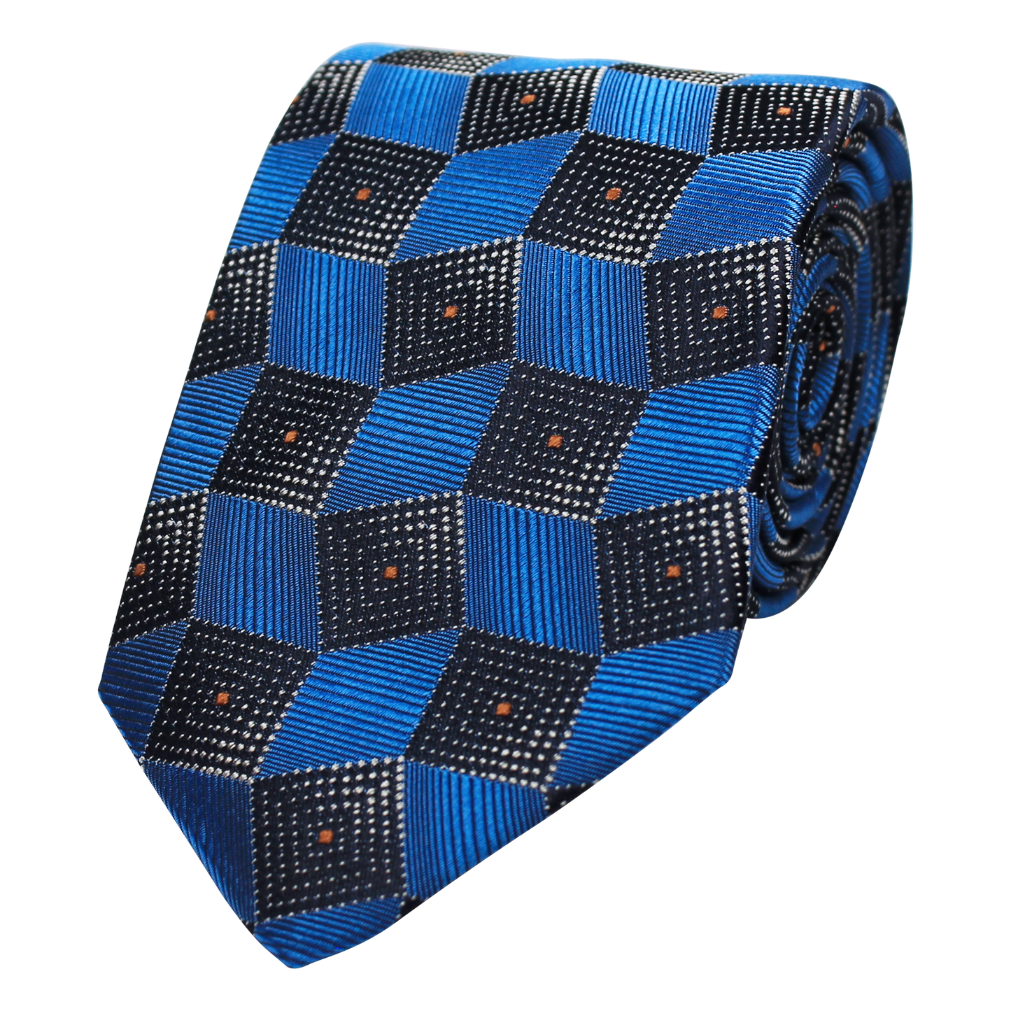 Blue Woven Neat