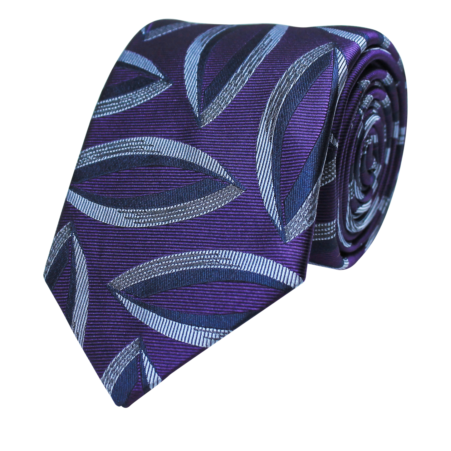 Purple Woven Geometric