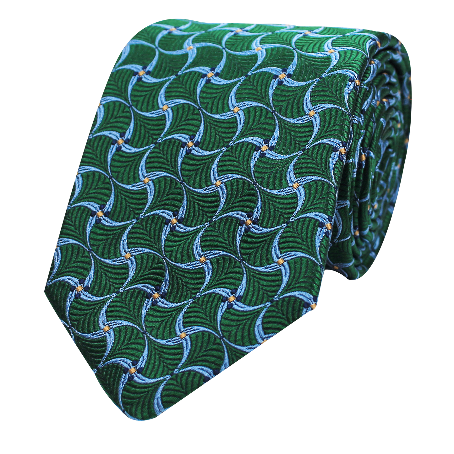 Green Woven Neat