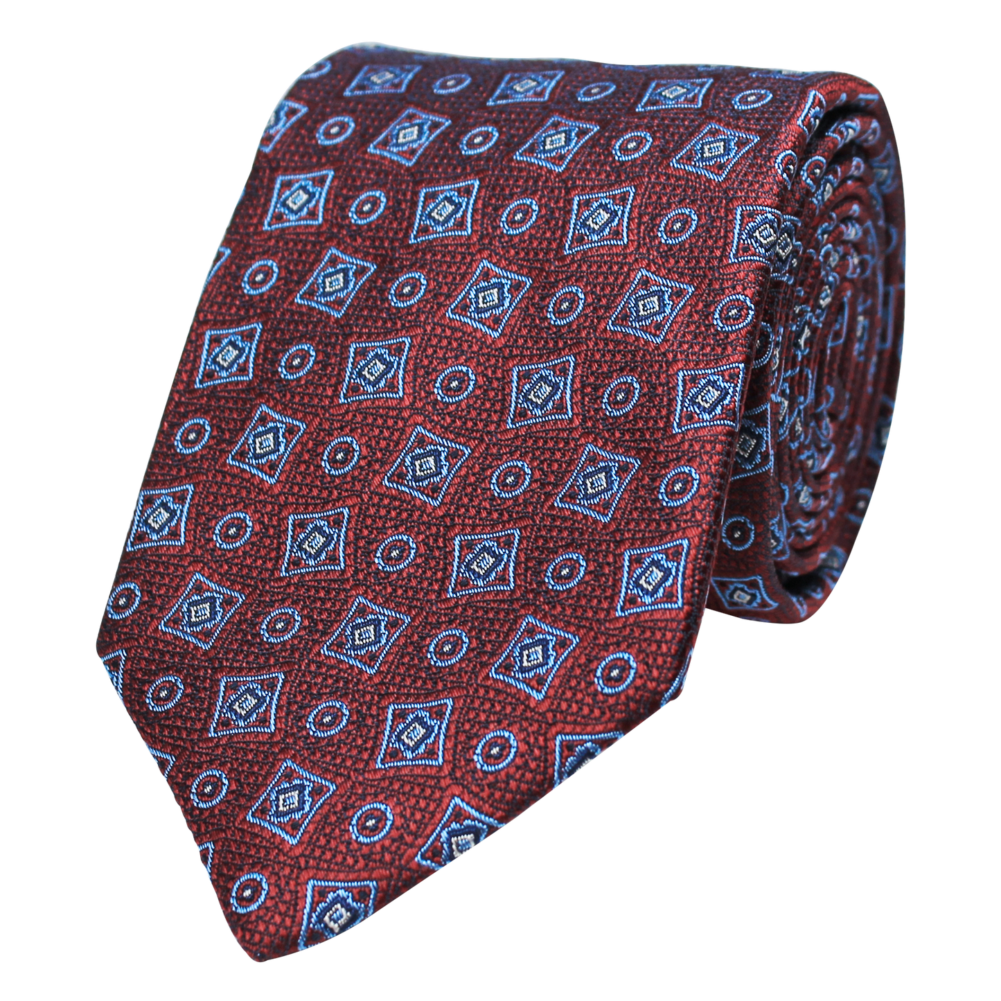 Burgundy Woven Neat