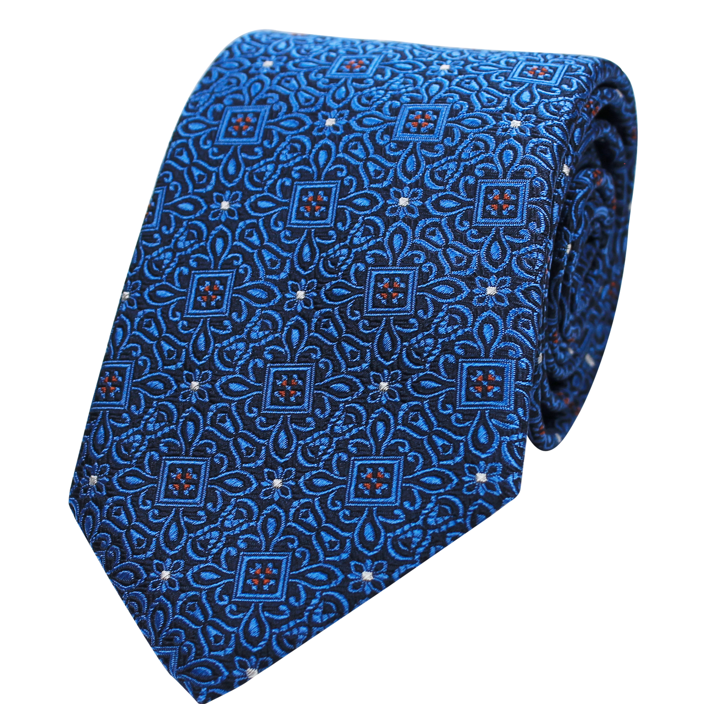 Blue Woven Neat