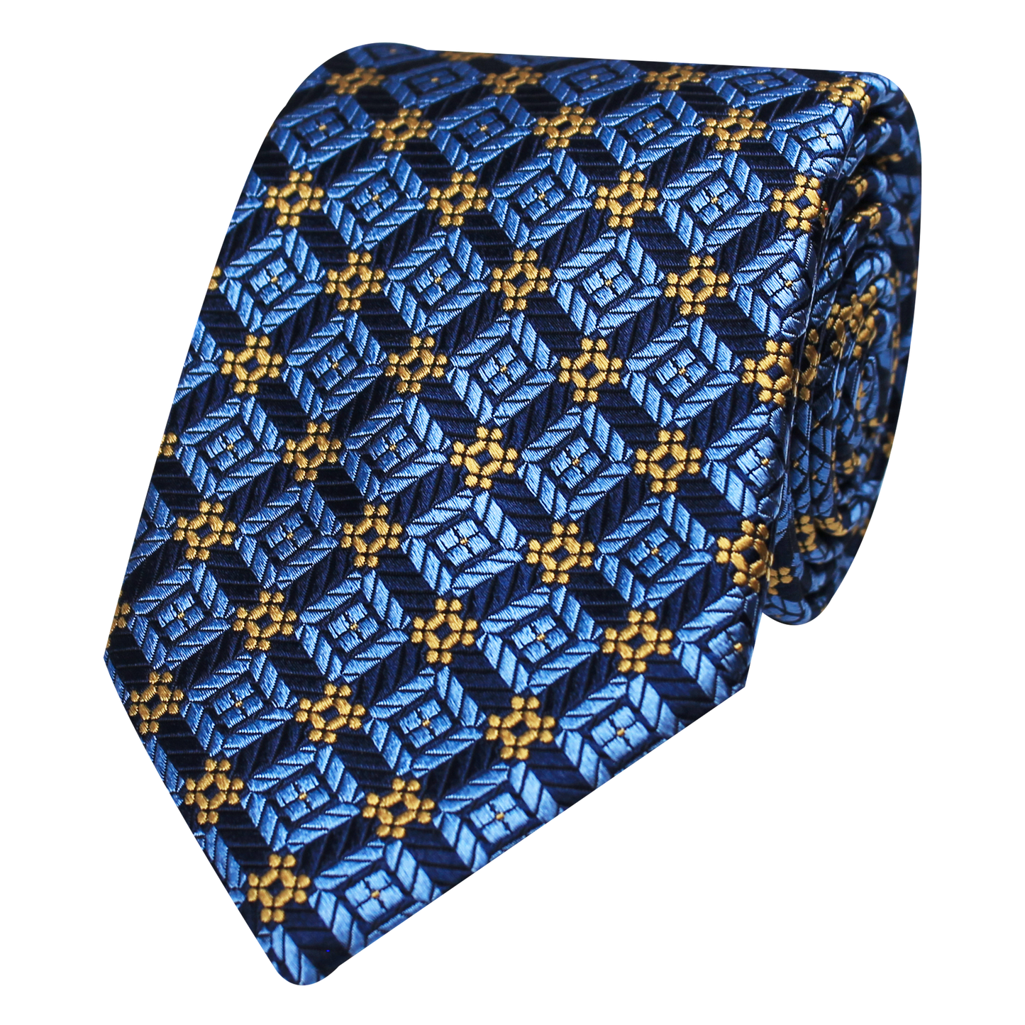 Blue Woven Neat
