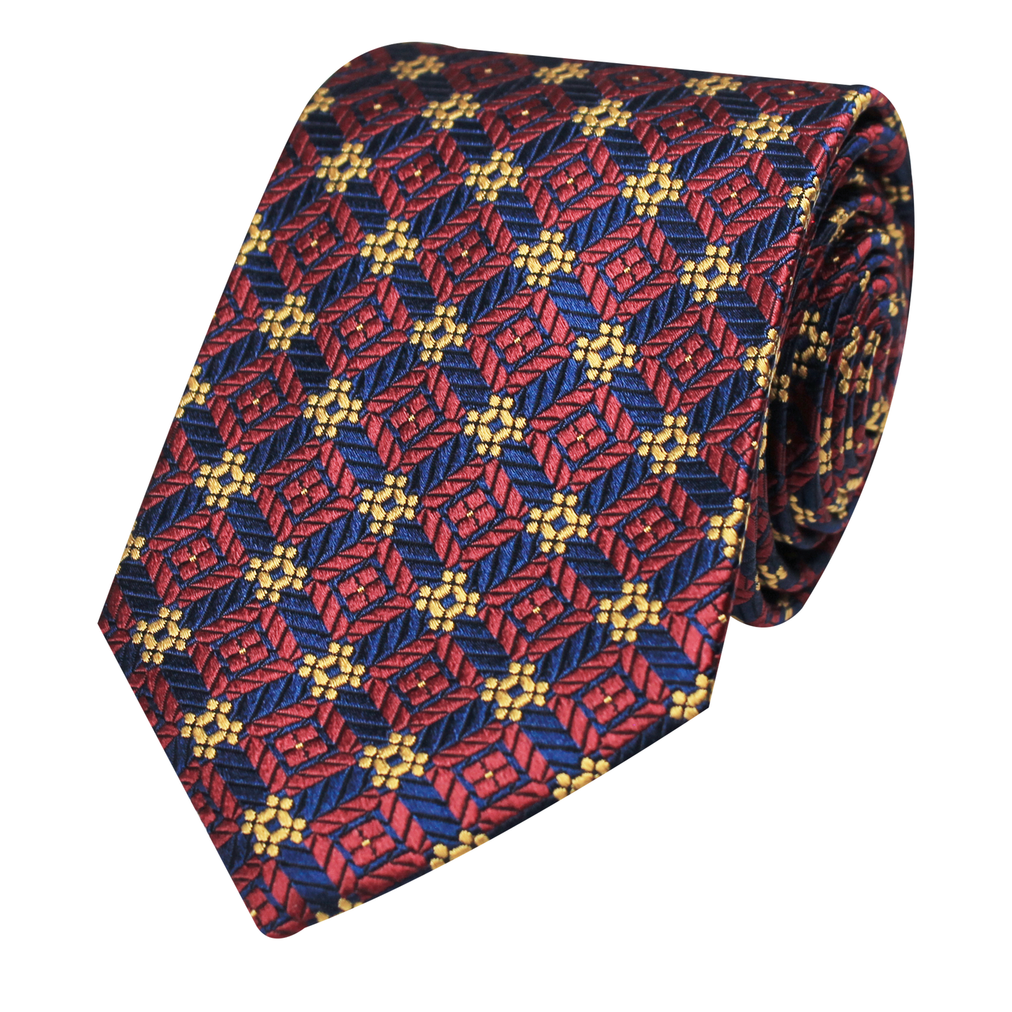 Burgundy Woven Neat
