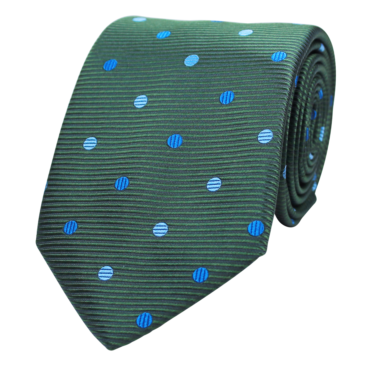 Green Woven Dot