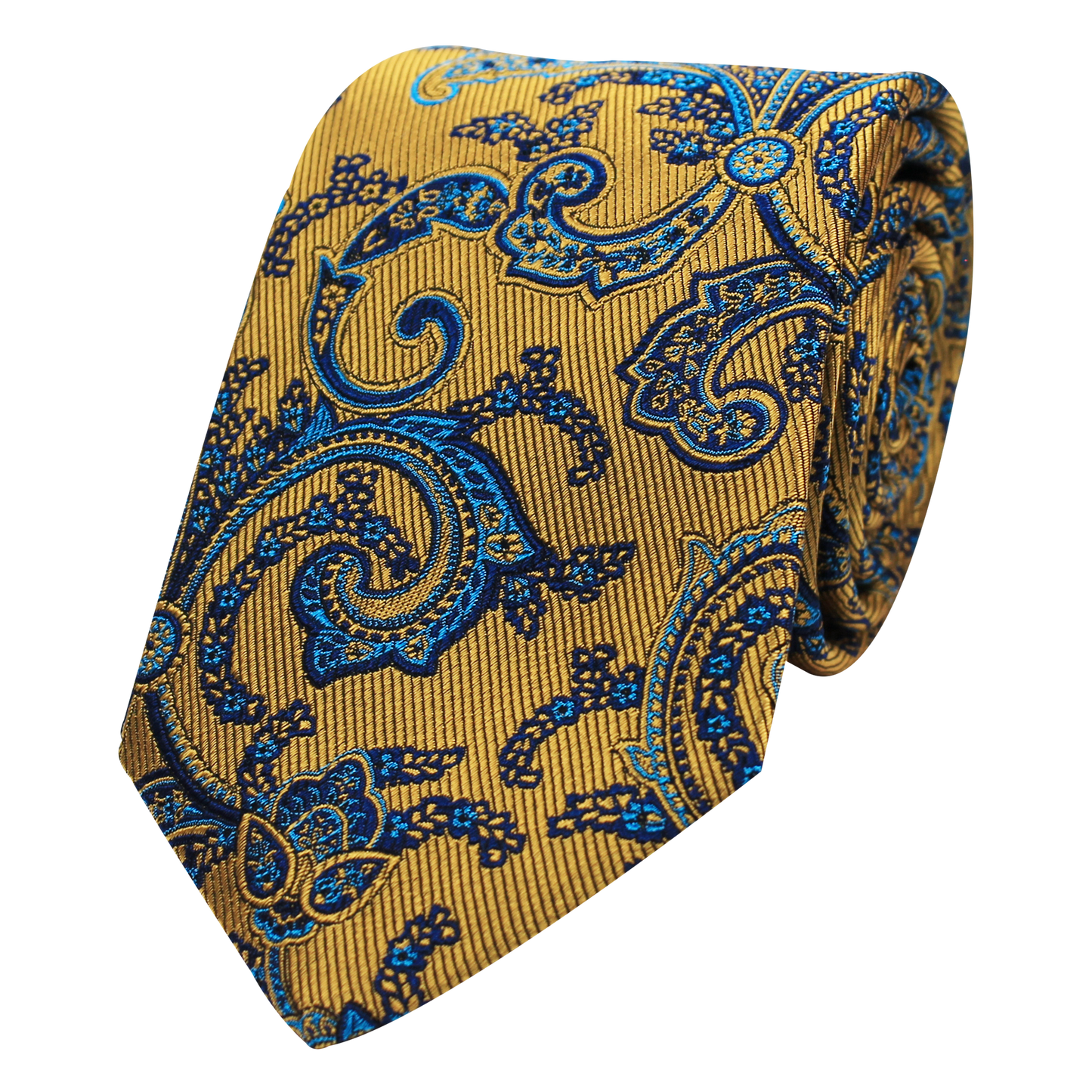 Gold Woven Paisley