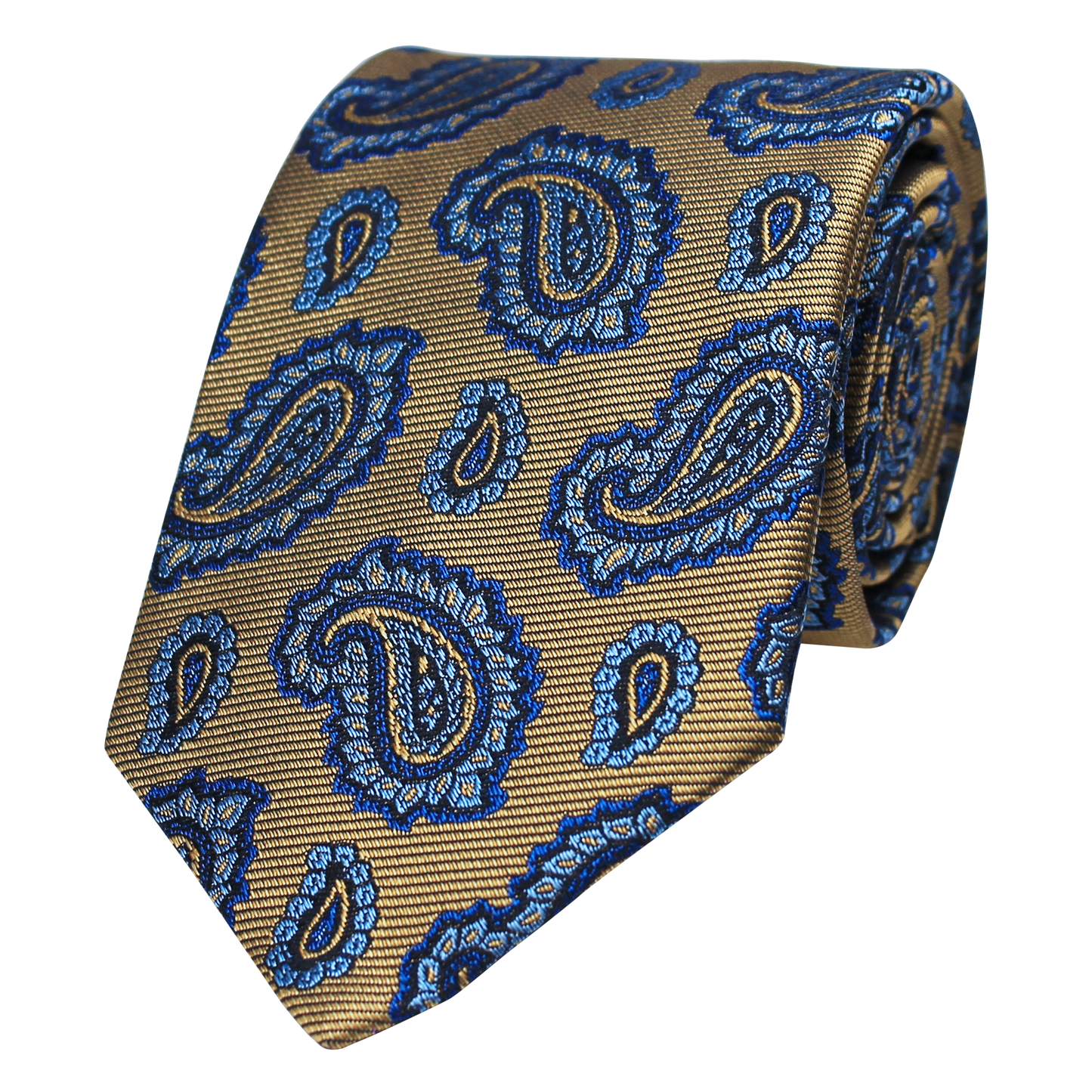 Gold Woven Paisley