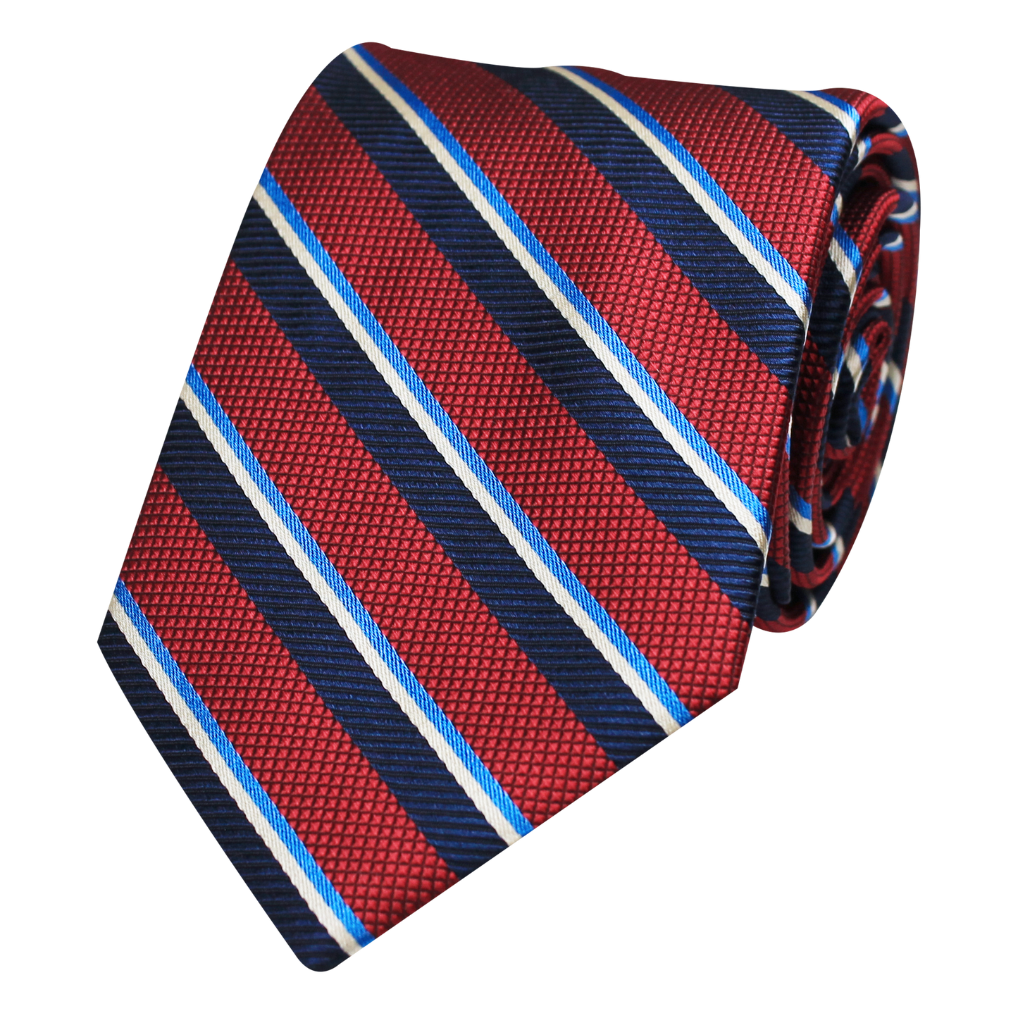 Red Woven Stripe