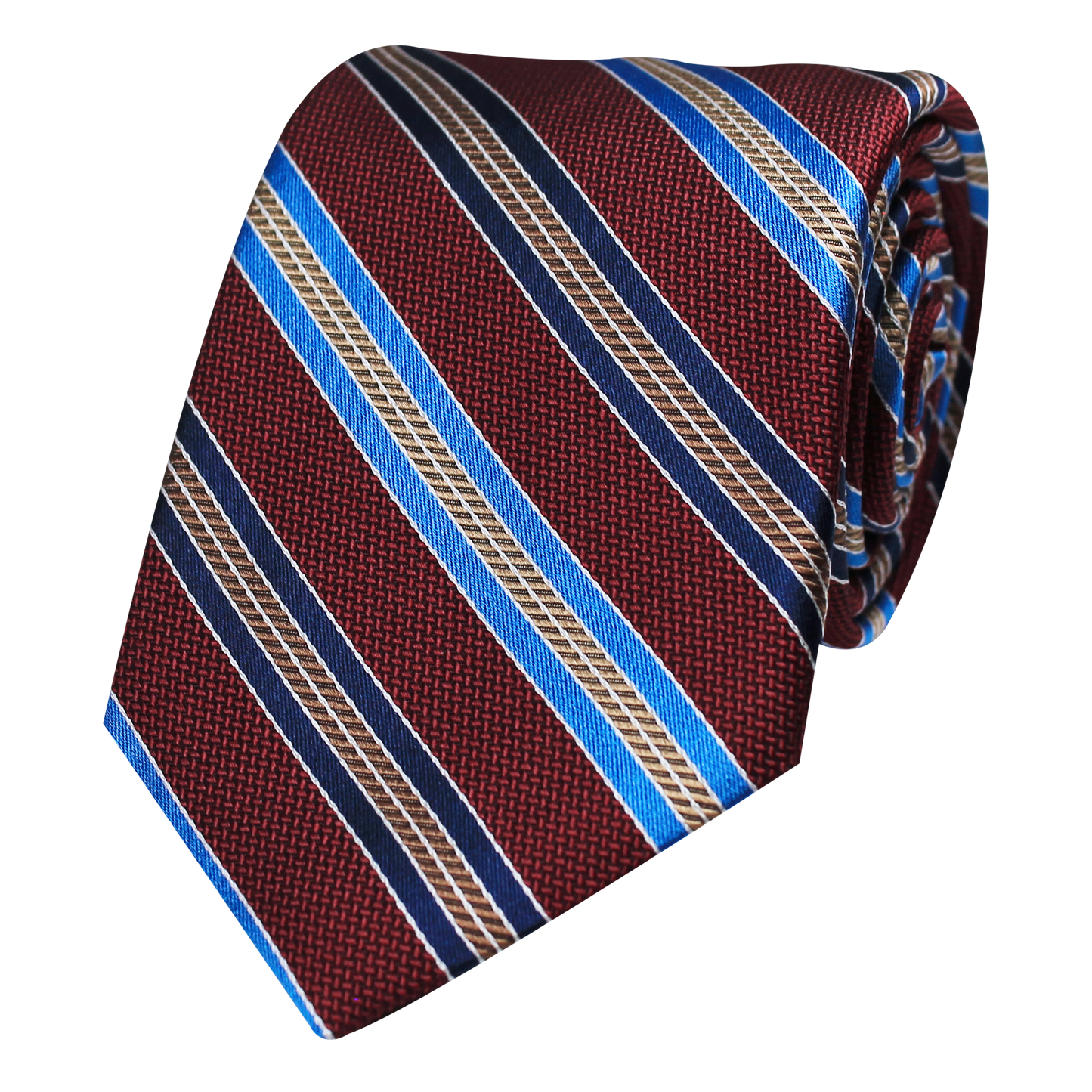 Red Woven Stripe