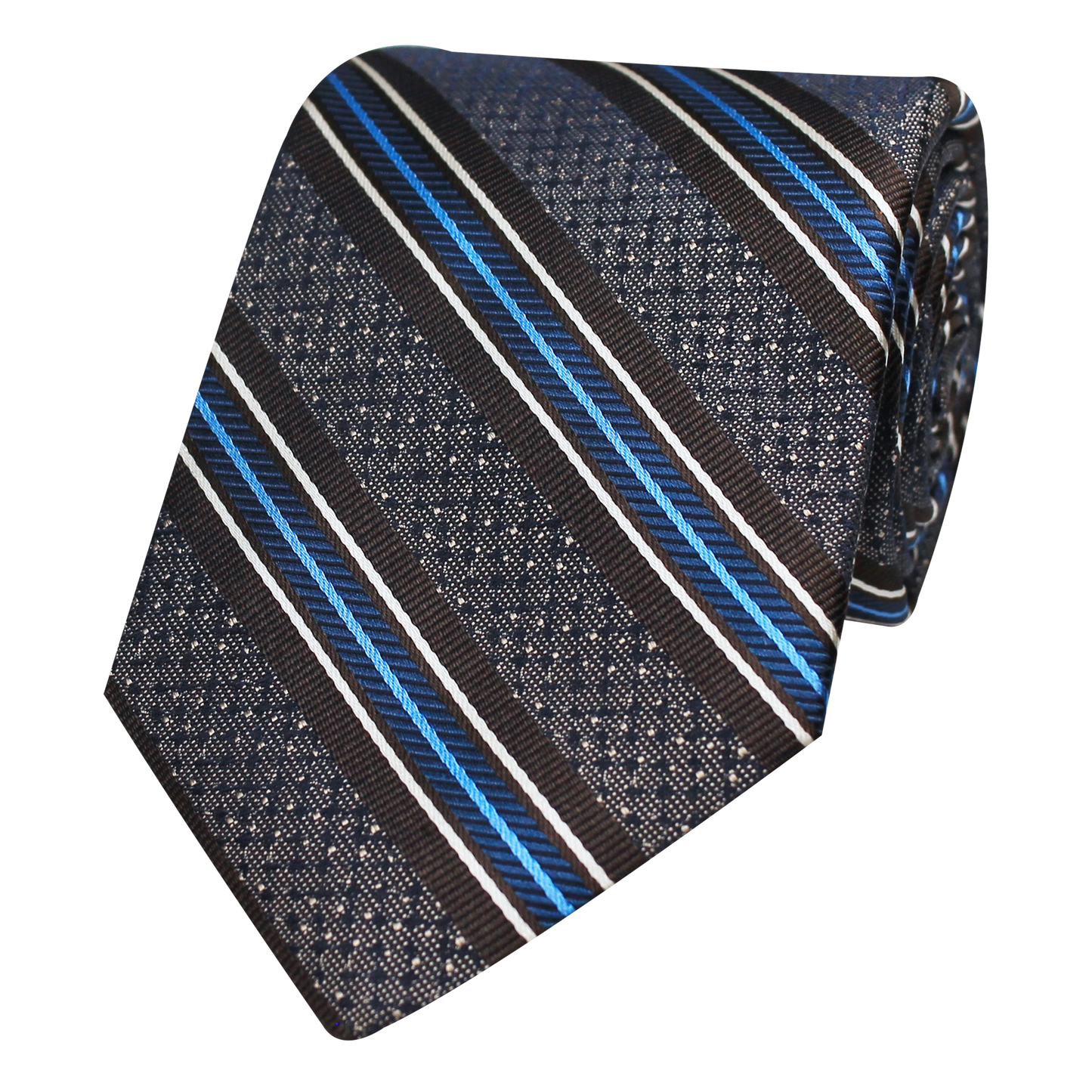 Brown Woven Stripe