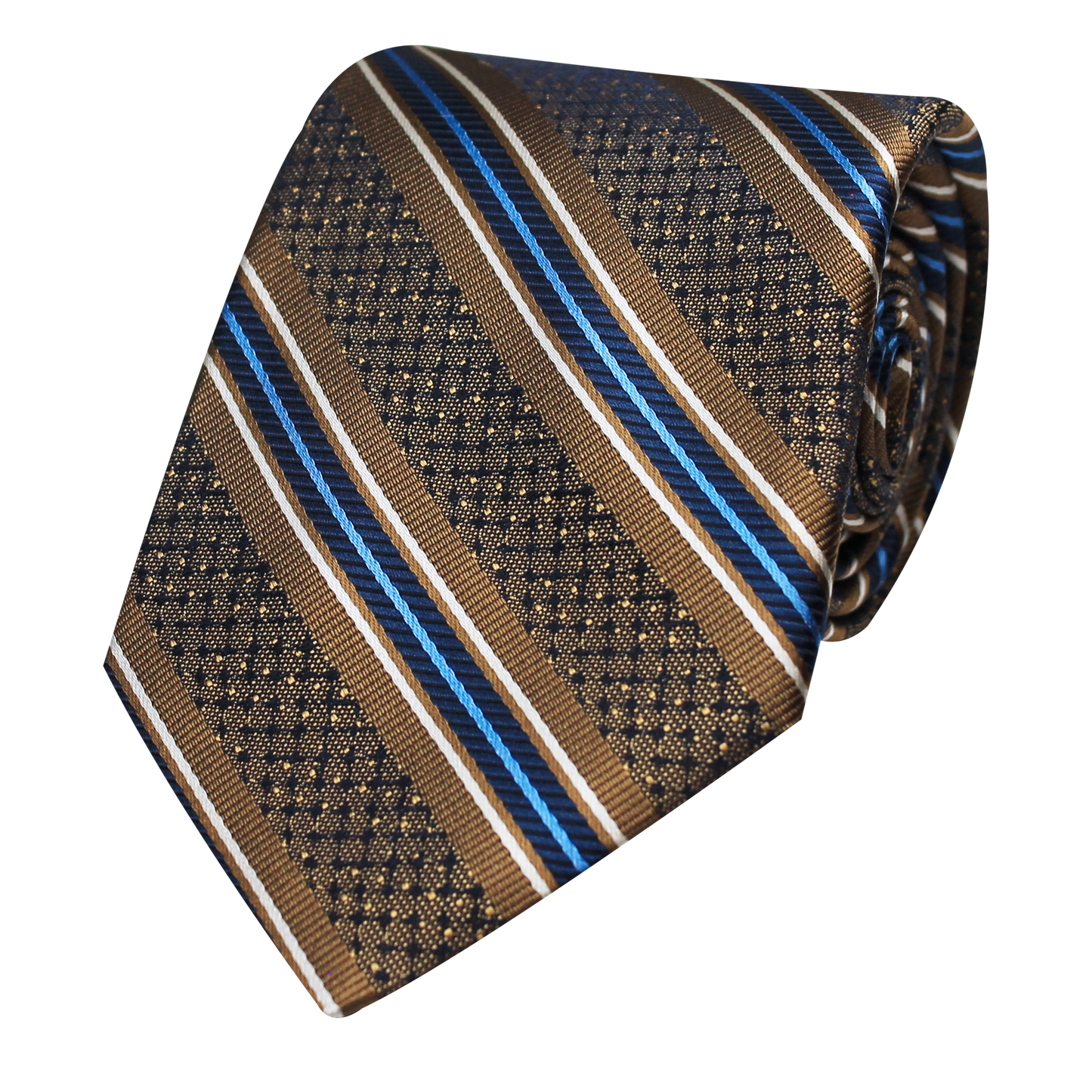 Bronze Woven Stripe