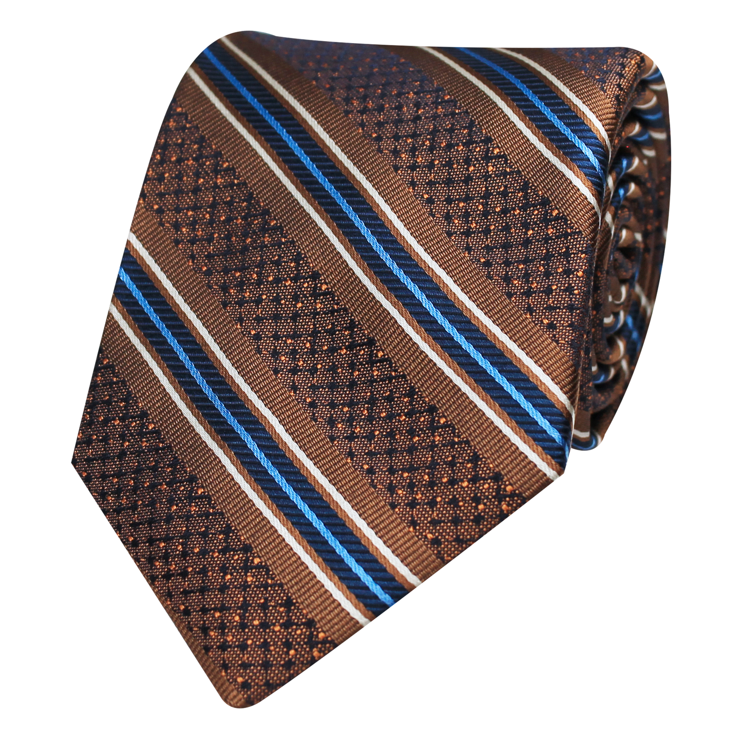 Rust Woven Stripe