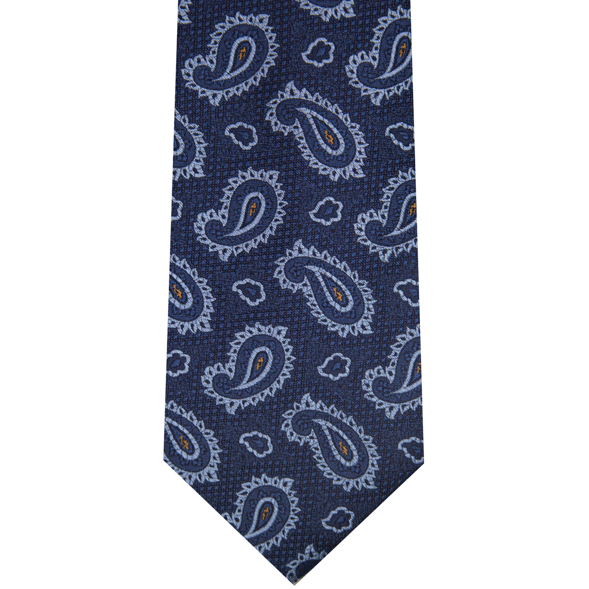 7002213-400 Navy Woven Paisley