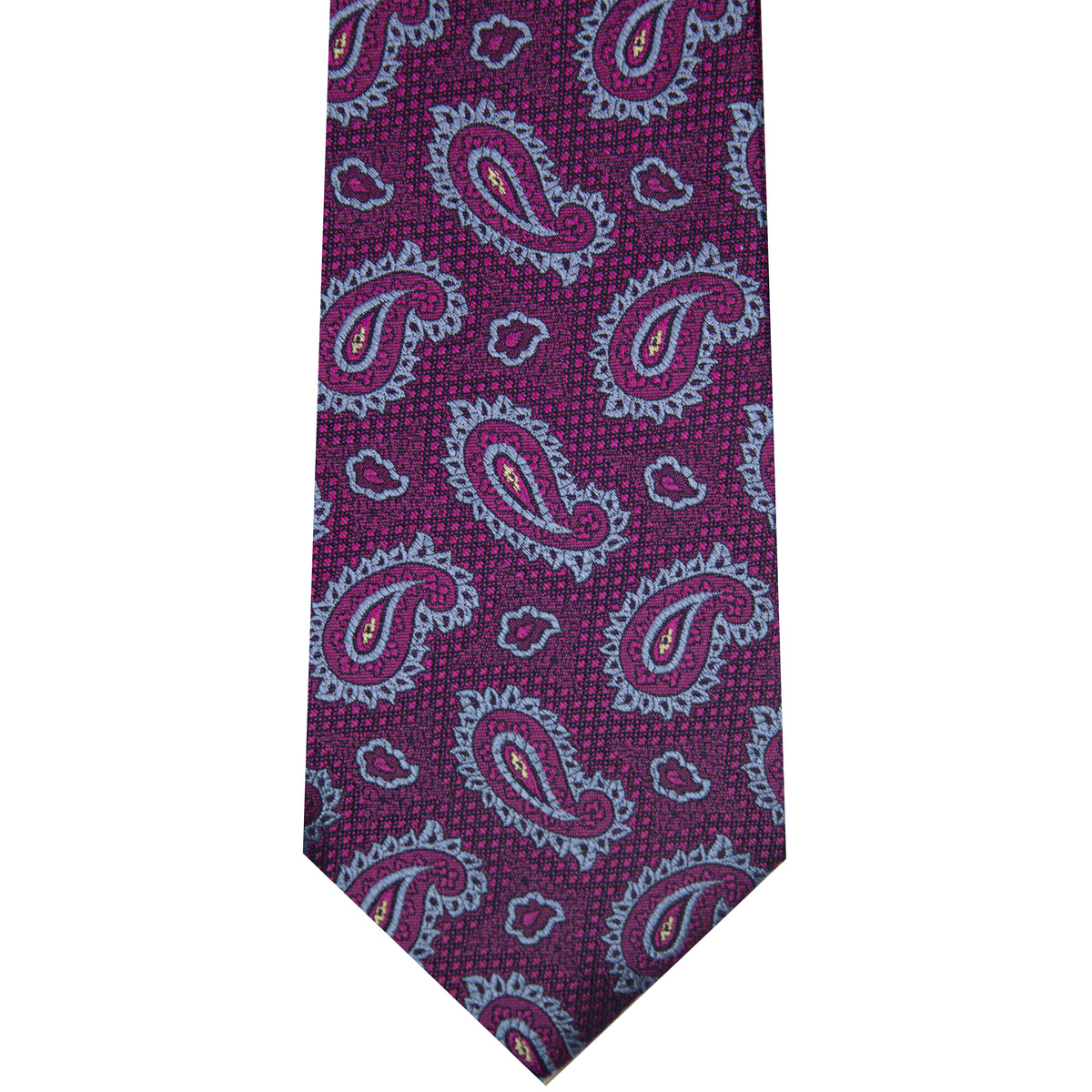 7002213-625 Magenta Woven Paisley