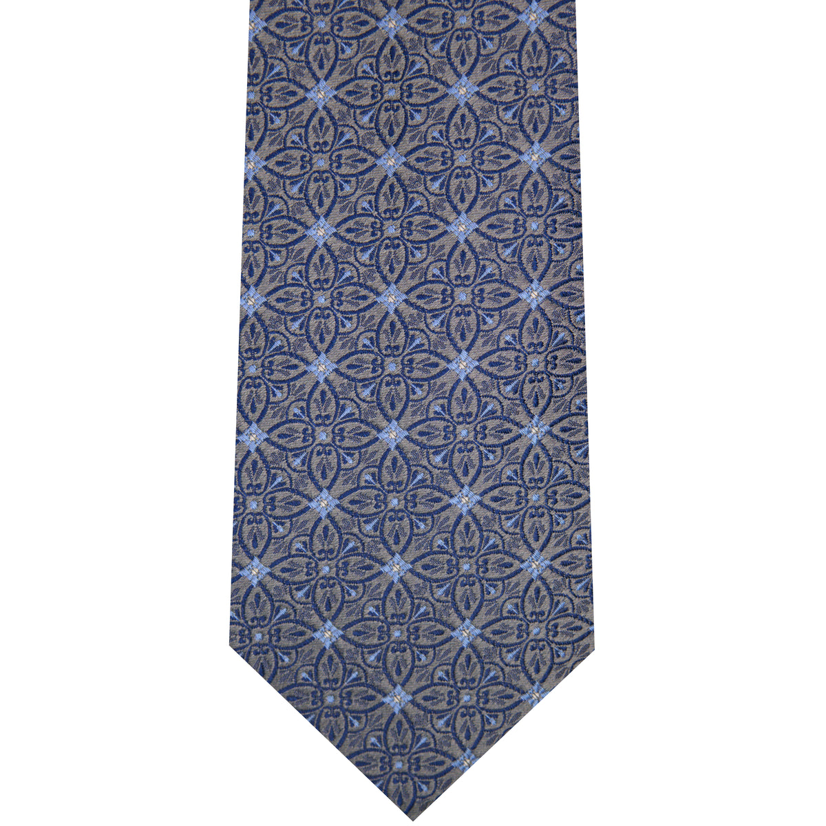 7002214-020 Grey Woven Medallion
