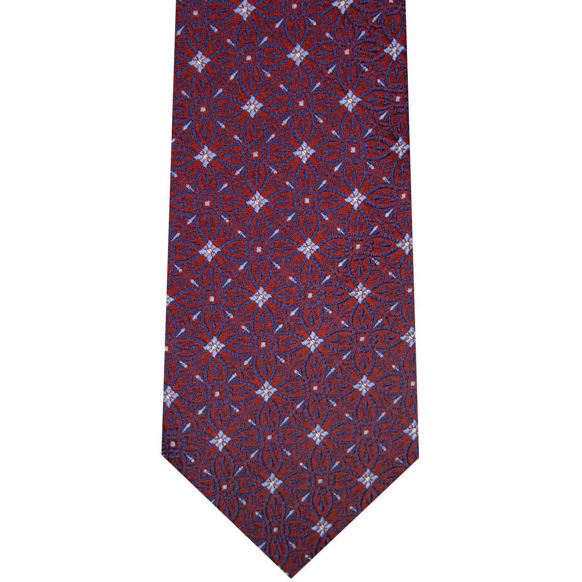 7002214-600 Red Woven Medallion