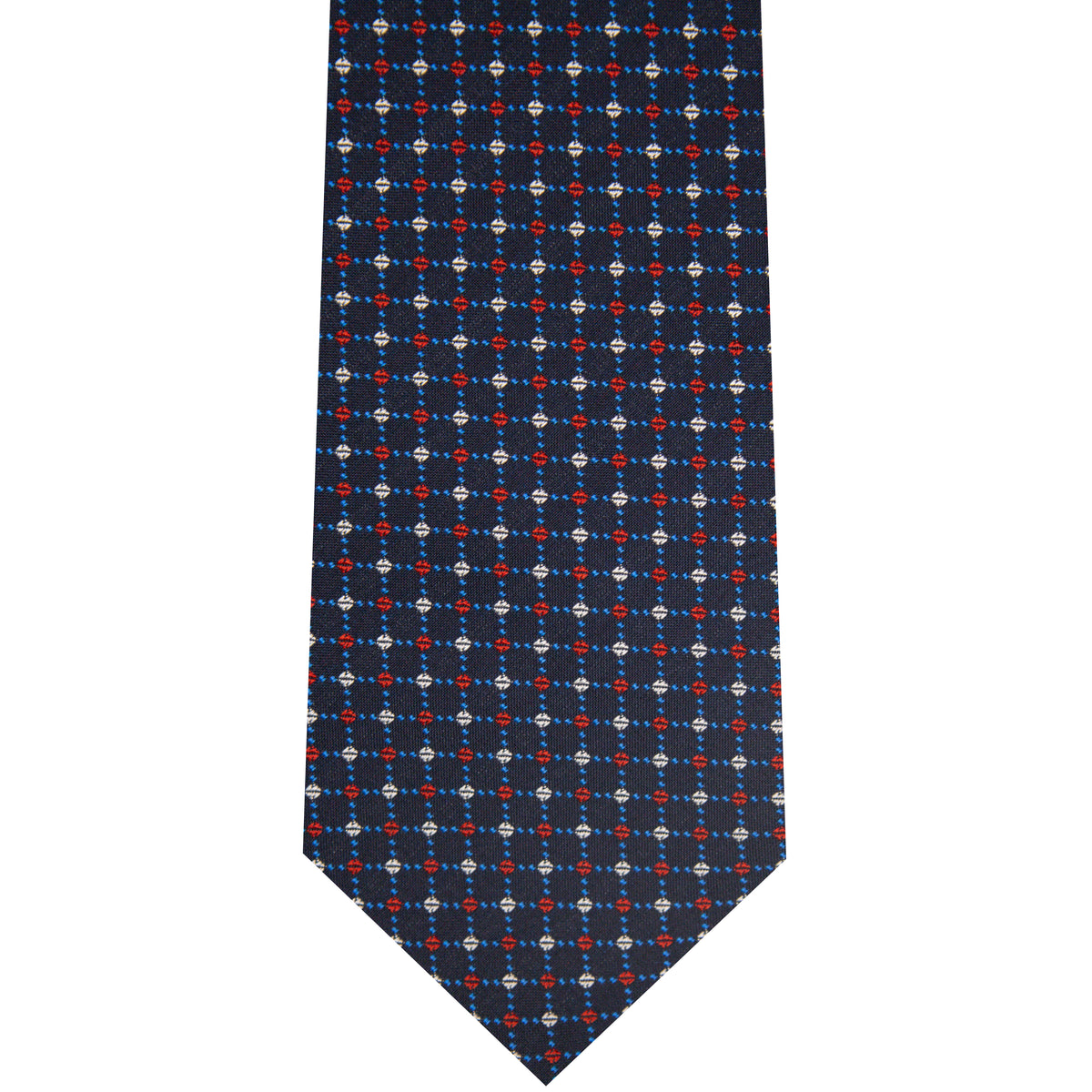 7002227- 400 Navy Woven Neat