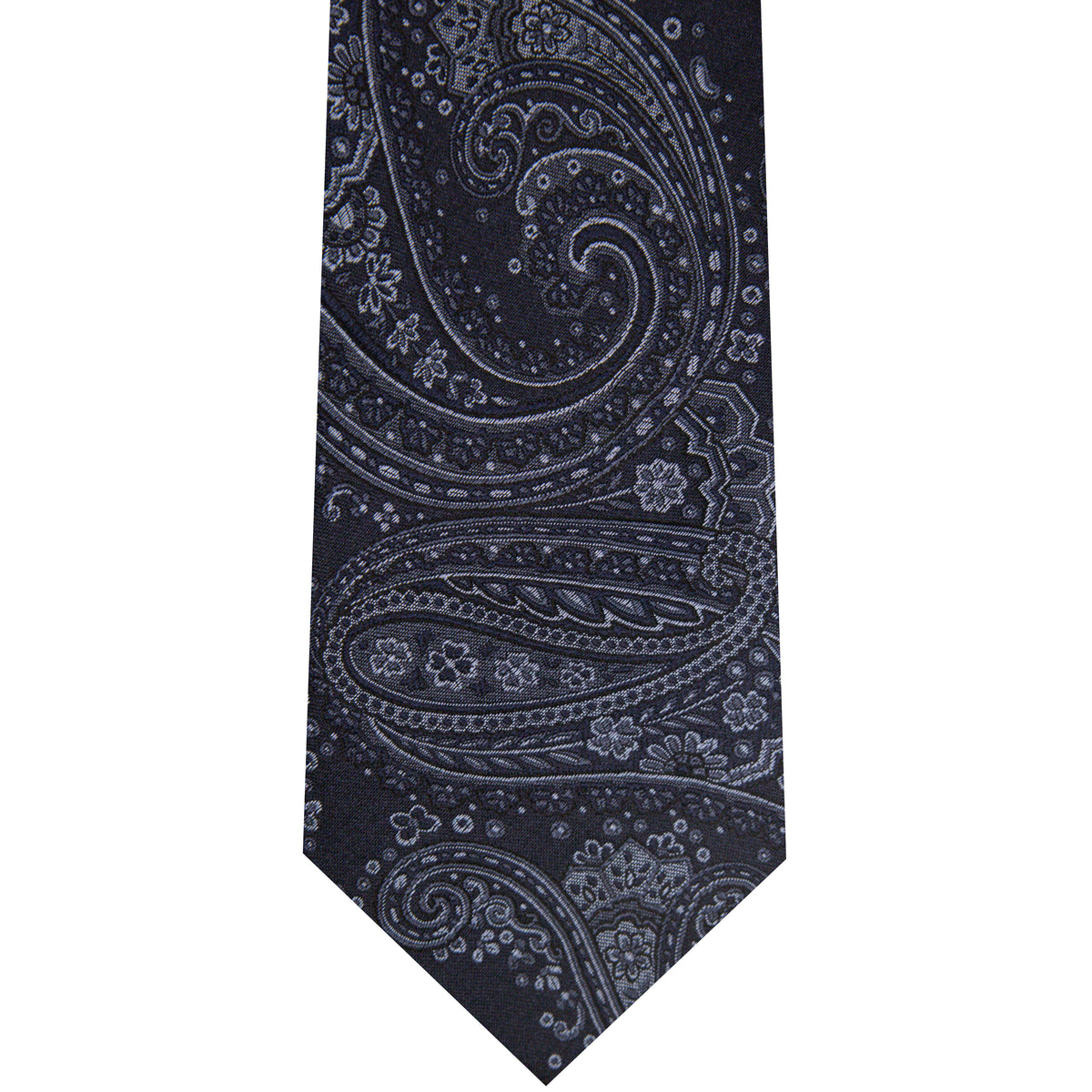 7002229-400 Navy Woven Paisley