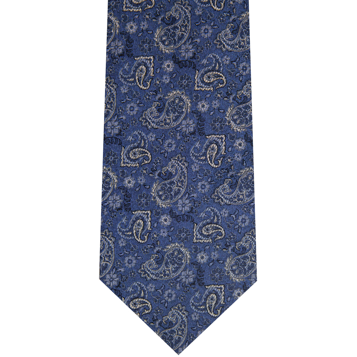 7002230-430 Blue Woven Paisley