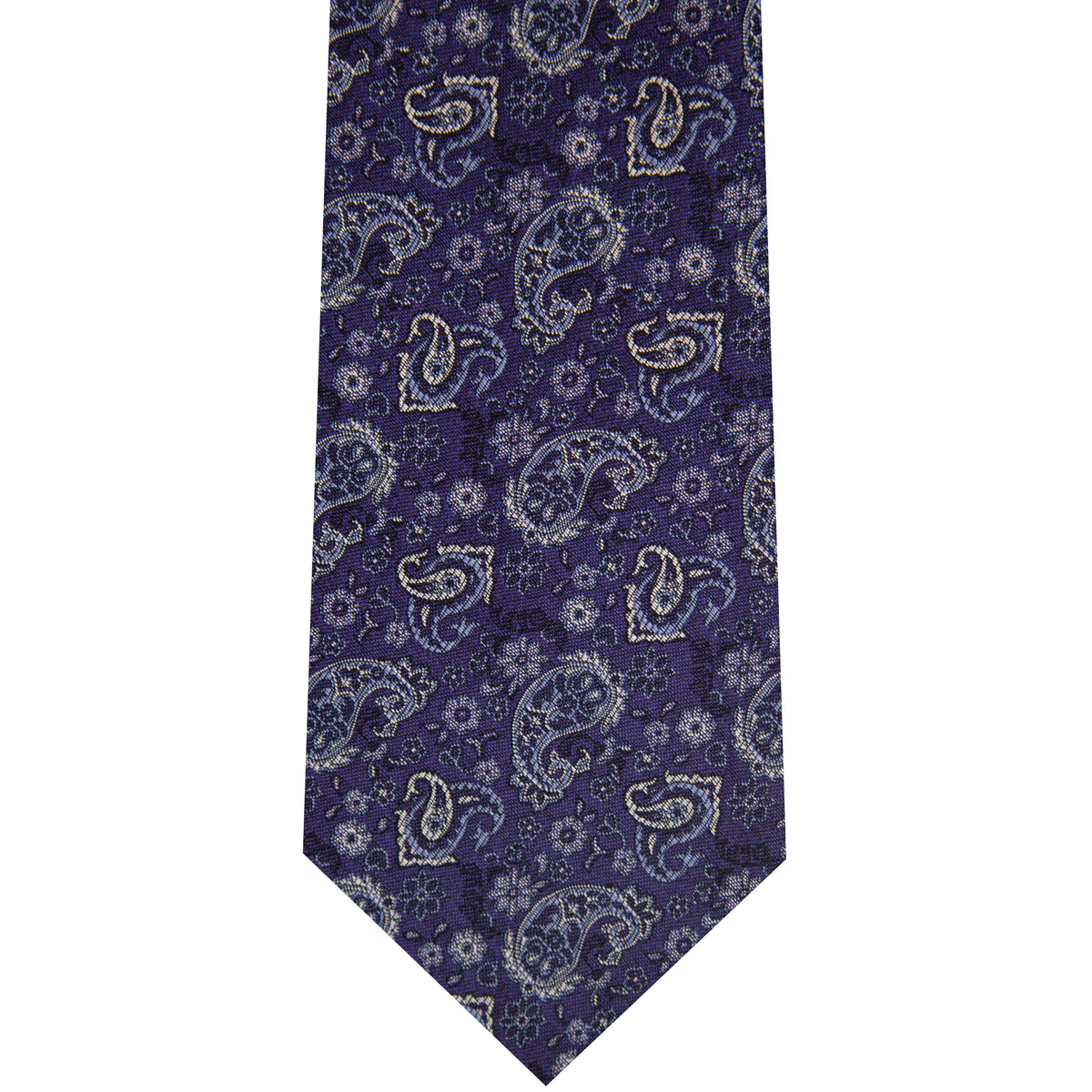 7002230-507 Purple Woven Paisley