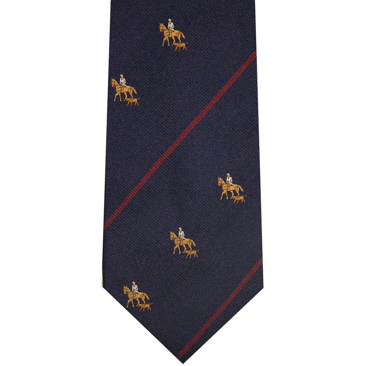 7002252-400 Navy Woven Horse and Rider
