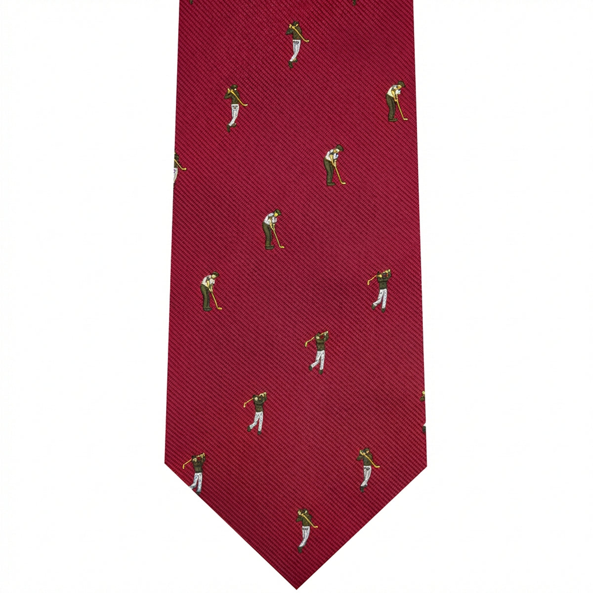 7002253-500 Burgundy Woven Golfer