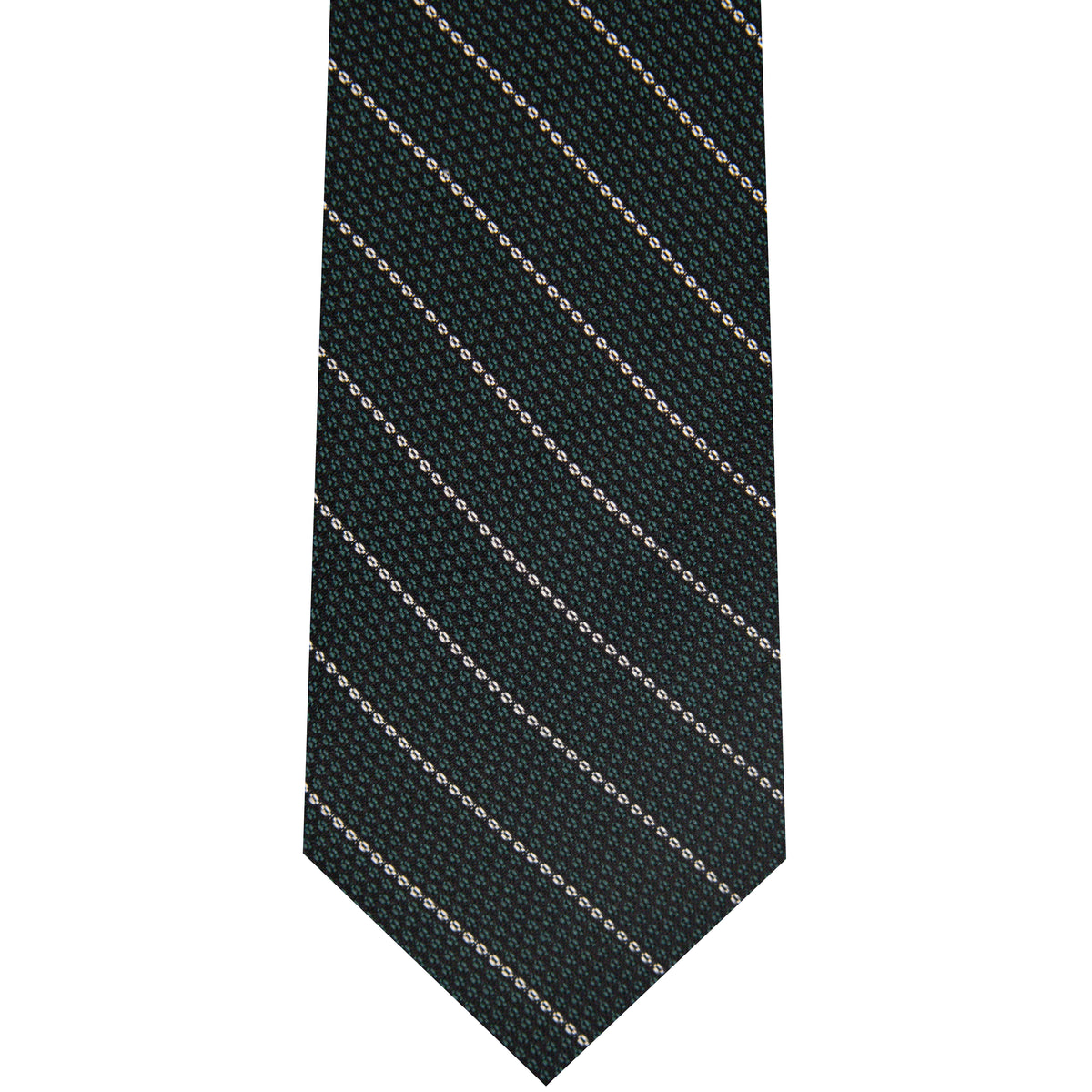 7002257-300 Green Woven Stripe