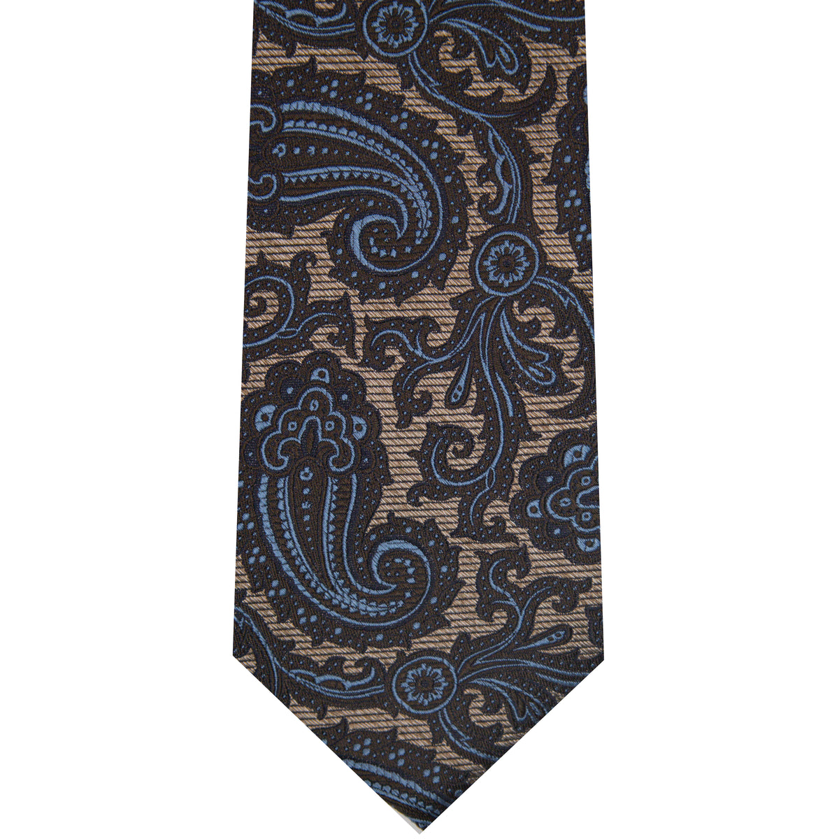 7002259-270 Tan Woven Paisley