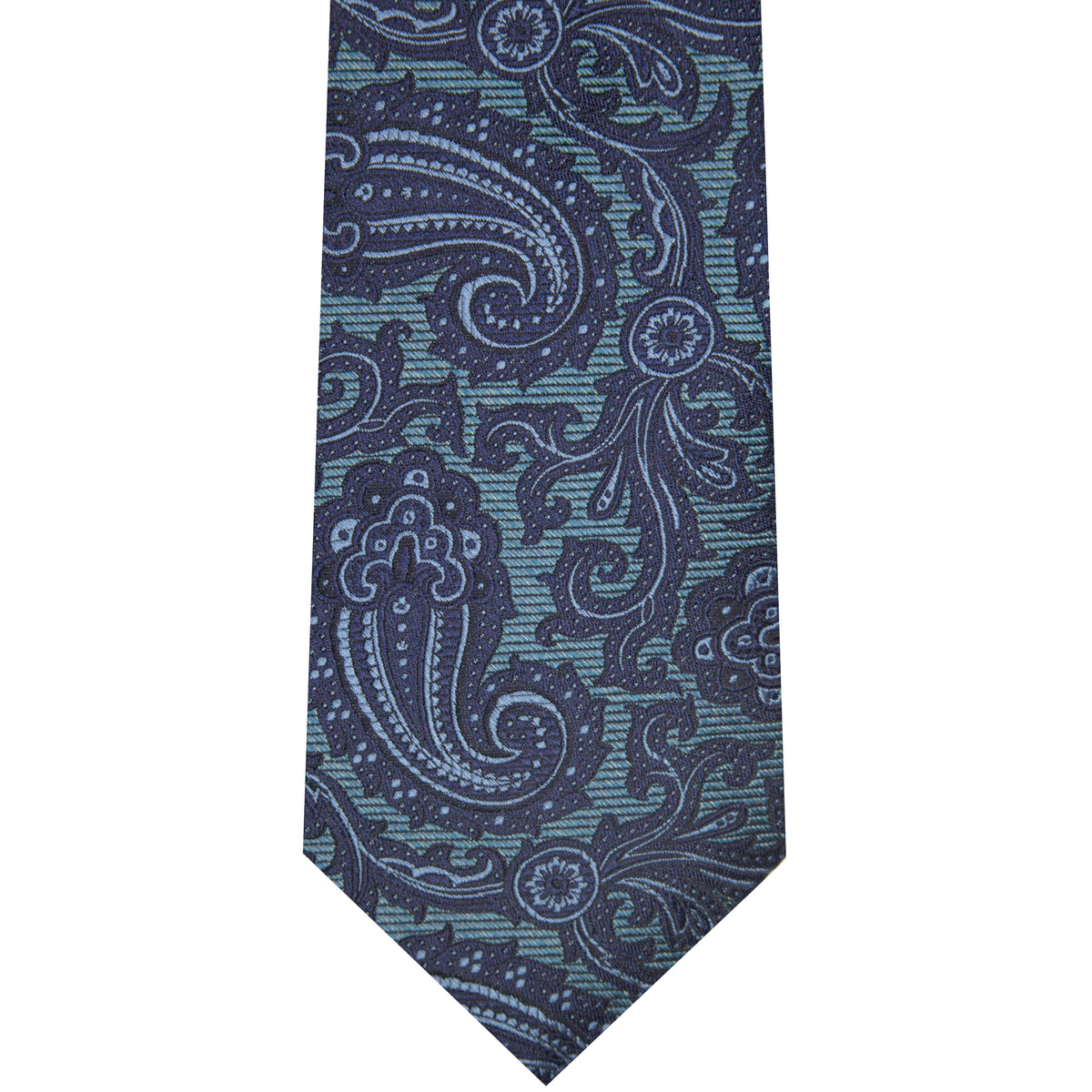 7002259-330 Mint Woven Paisley