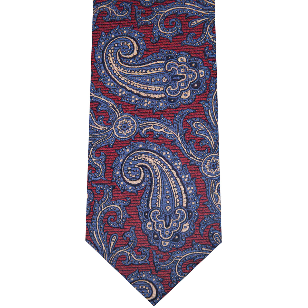 7002259-600 Red Woven Paisley
