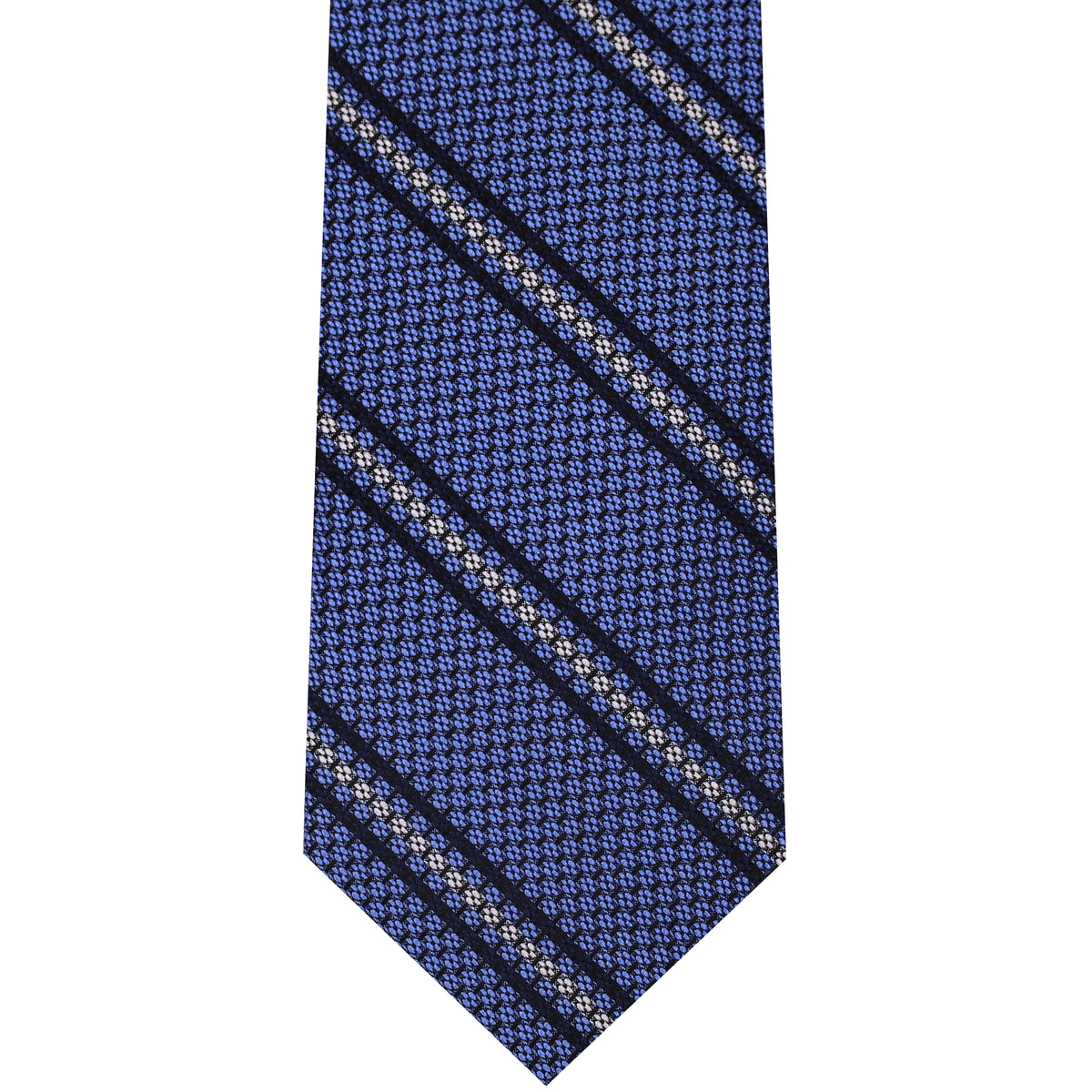7002260-430 Blue Woven Stripe