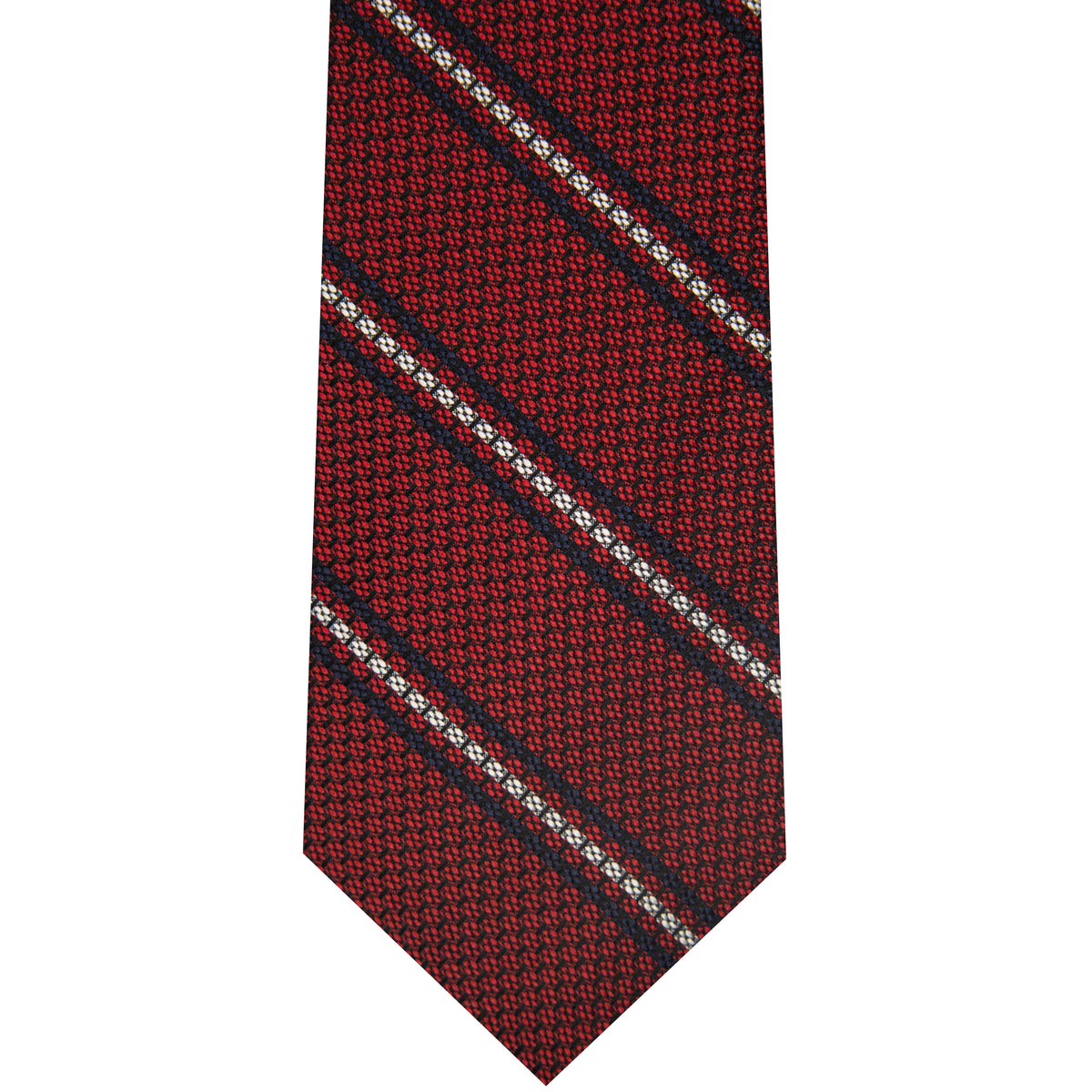 7002260-600 Red Woven Stripe